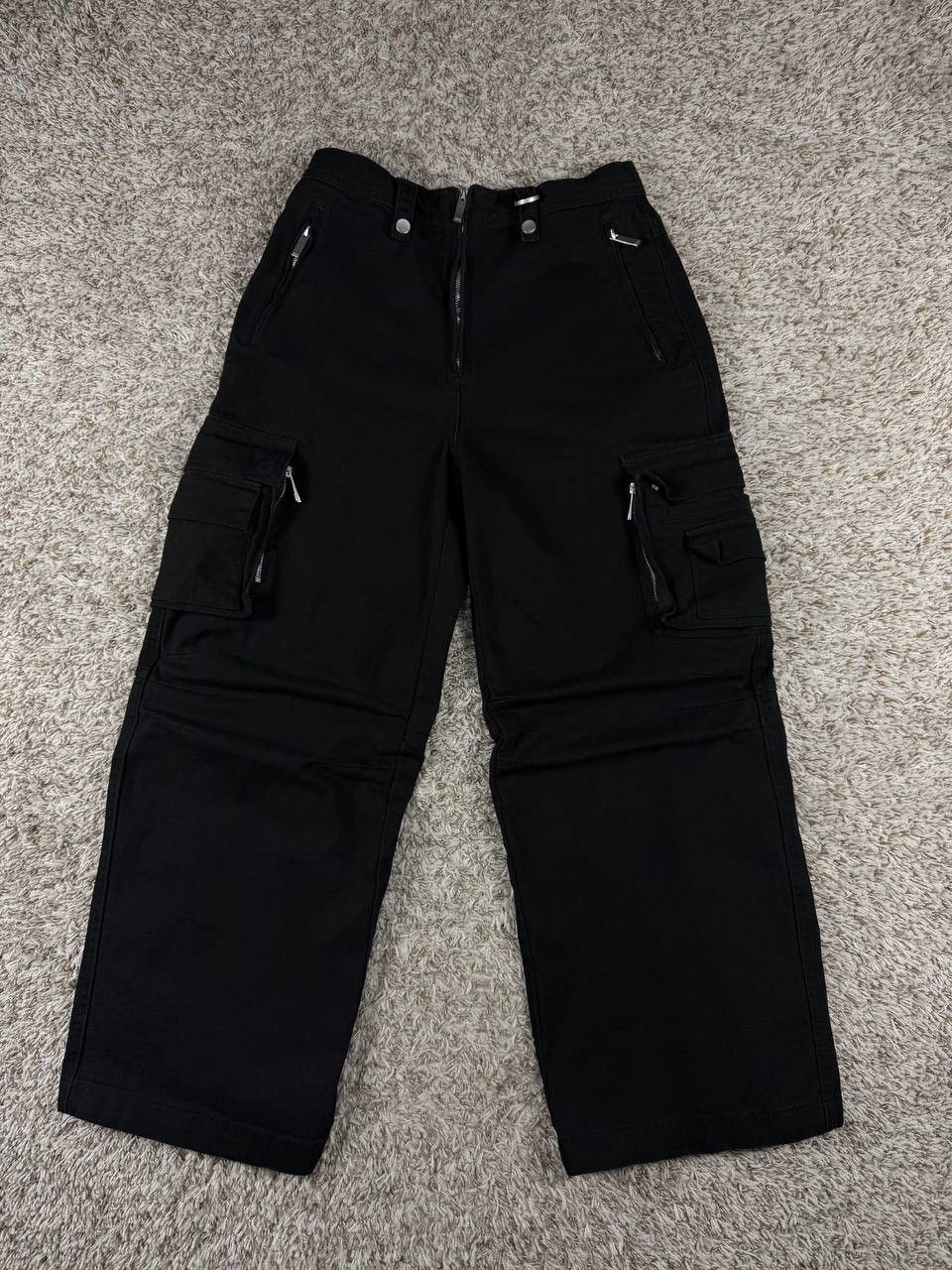 C2H4 C2H4 Black Construction Cargo Pants Size US 28 / EU 44 - 1 Thumbnail