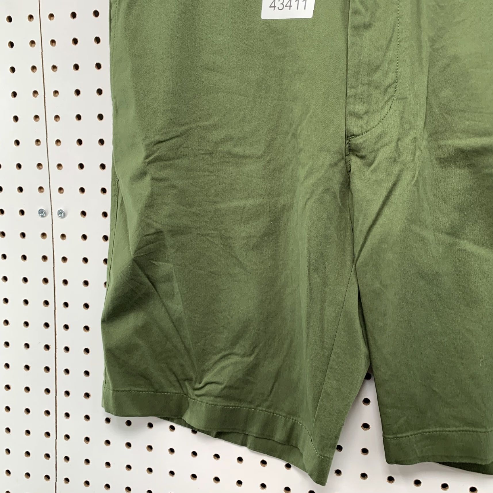 J.Crew VINTAGE? No. J.CREW Stretch Military Chino Shorts Men 36 Green Slim Fit 36x10 Army-Theme Casual Cotton Inseam 10" Men Size US 36 / EU 52 - 3 Thumbnail