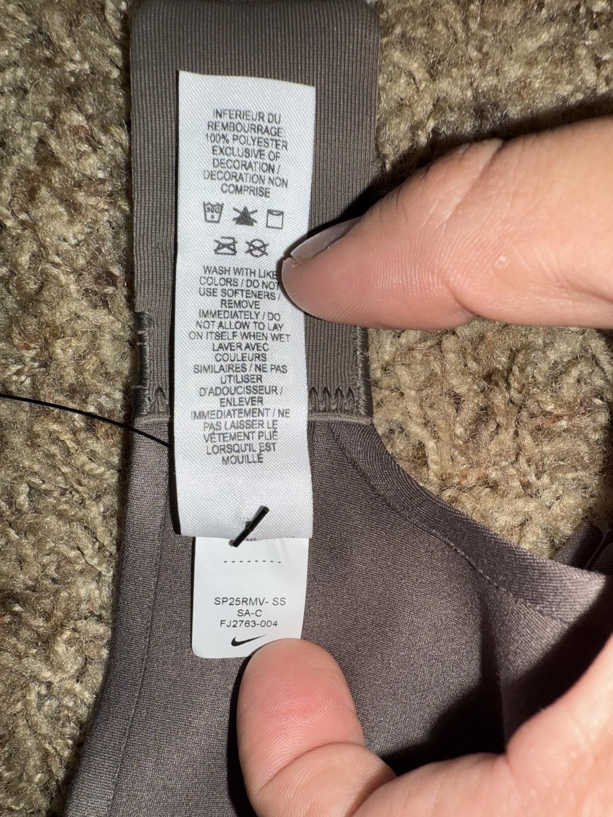 Nike Nike Women's Alate High Support Padded Convertible Sports Bra Size ONE SIZE - 7 Thumbnail