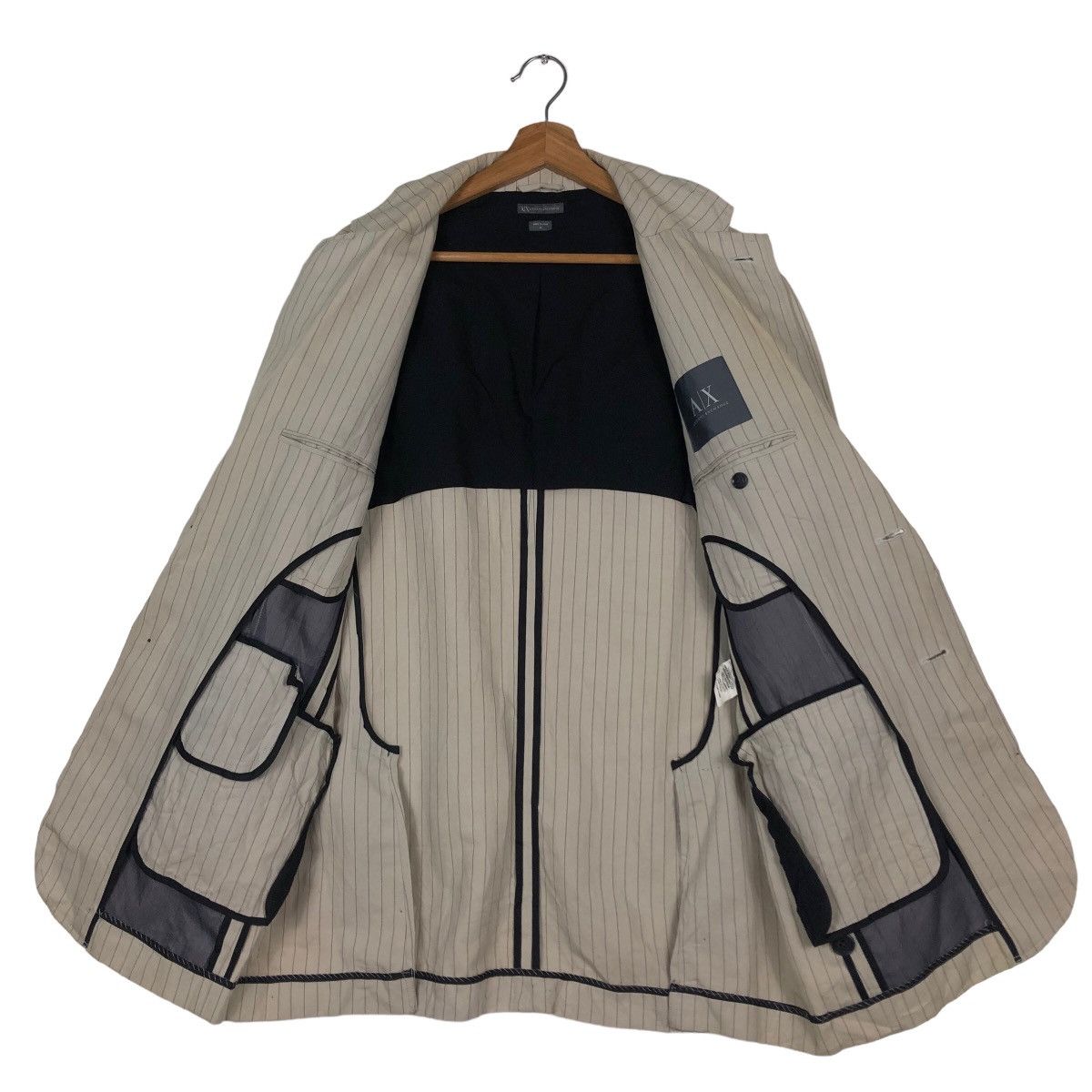 Armani Exchange 🔥Vintage Hickory Chore Jacket Armani Exchange Size US M / EU 48-50 / 2 - 13 Thumbnail