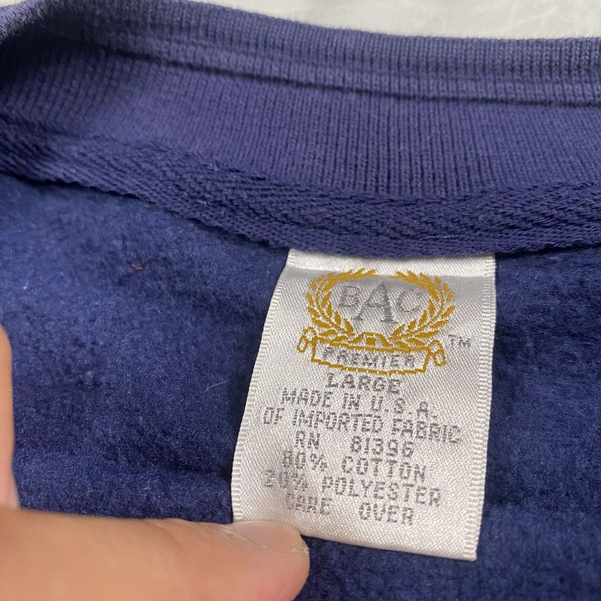 American Apparel Vintage y2k University Heavyweight Boxy Crewneck Size US L / EU 52-54 / 3 - 4 Thumbnail