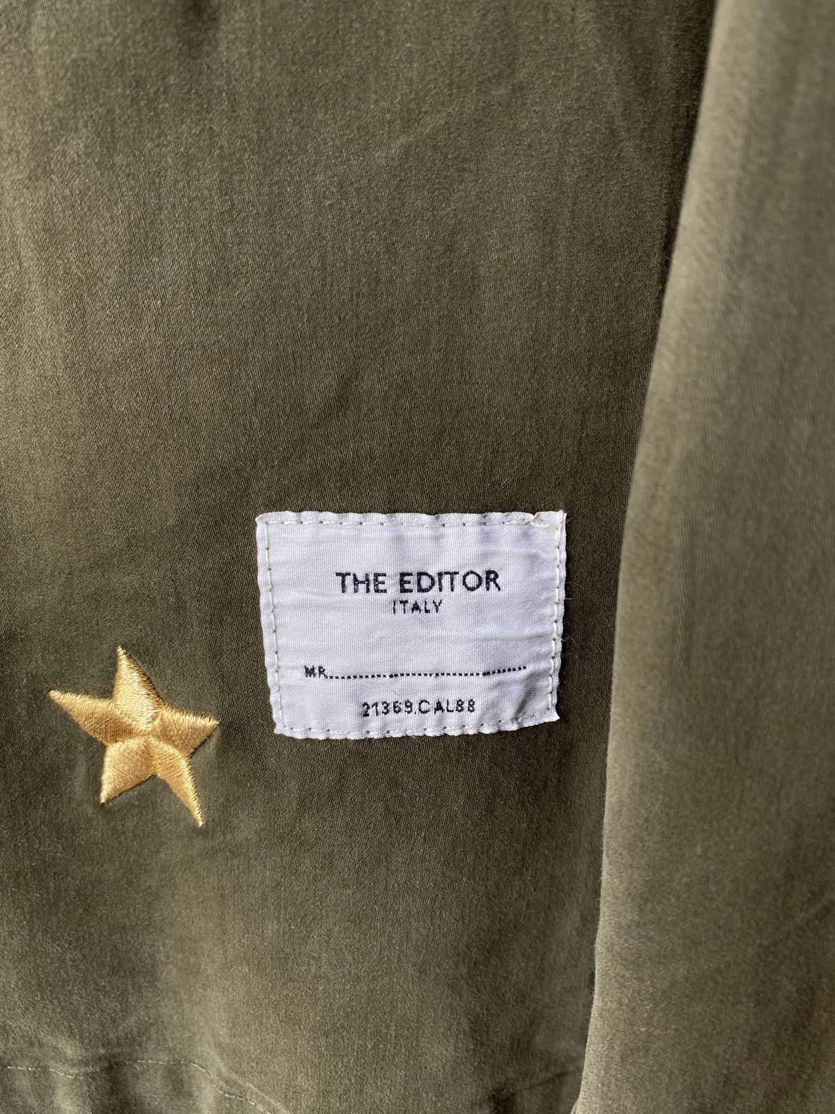 Other The Editor Italy Army Design Button Up Shirt Size US L / EU 52-54 / 3 - 13 Thumbnail