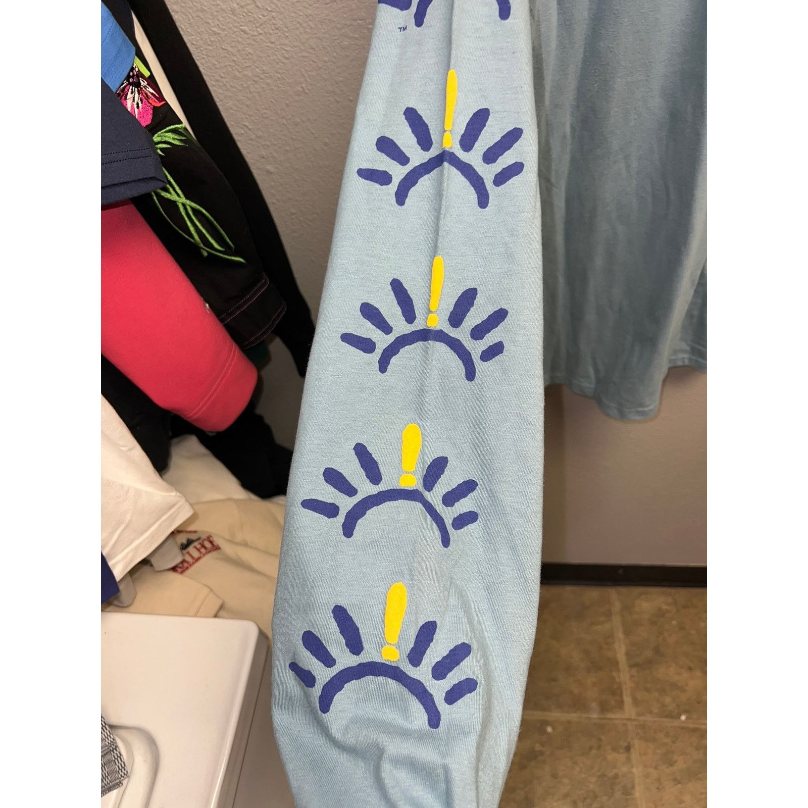 Hanes Vintage Restream Shirt Sunshine Blue Long Sleeve Tee 90s XL Size US XL / EU 56 / 4 - 4 Thumbnail