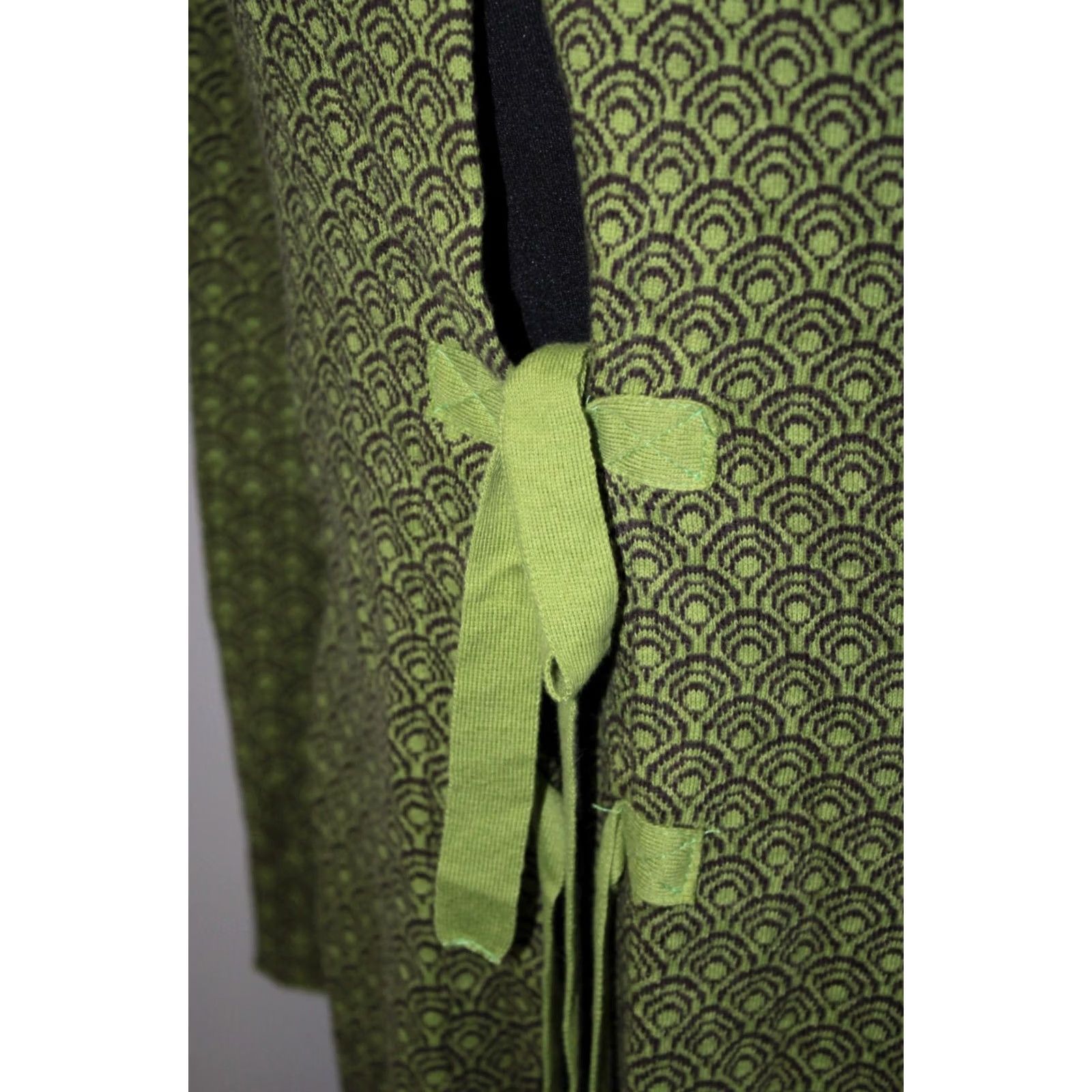 Vintage Avoca Anthology Cardigan Womens Green Long Jumper Size 2 Size XS / US 0-2 / IT 36-38 - 3 Thumbnail