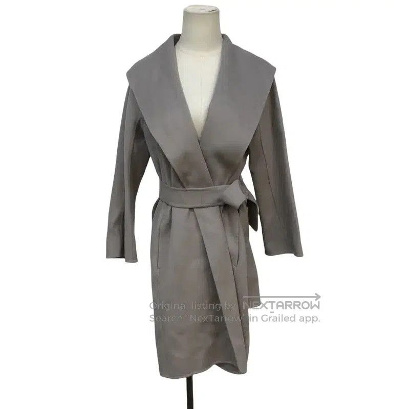 Max Mara MaxMara Gray Cashmere Women's Coat . Size S / US 4 / IT 40 - 1 Thumbnail