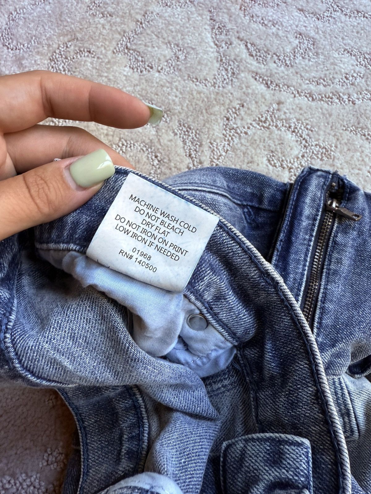 Rta SLATE CARGO SKINNY JEAN | VINTAGE INDIGO Size US 33 - 5 Thumbnail