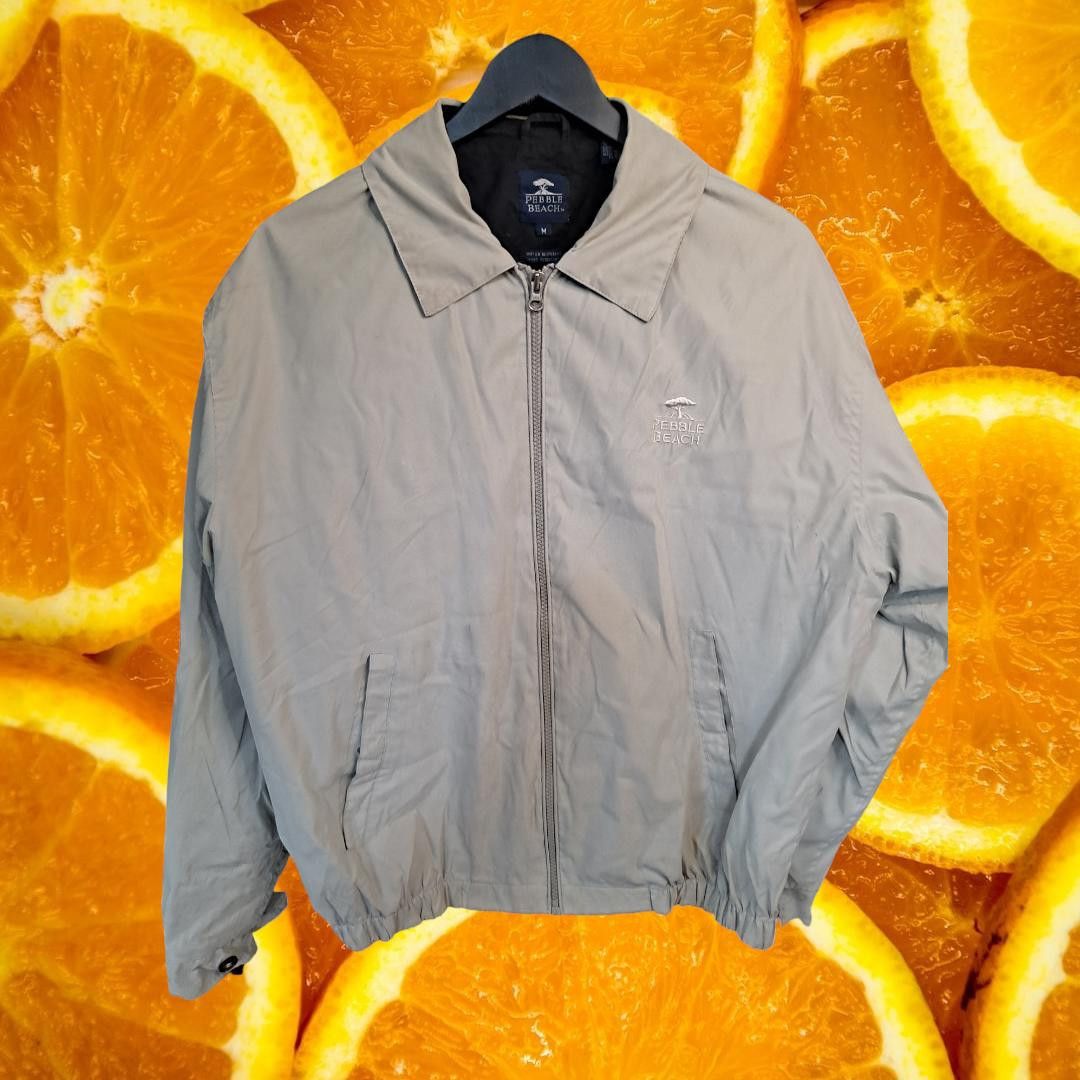 Other Pebble Beach Tan Full Zip Lightweight Coat Water and Wind Re Size US M / EU 48-50 / 2 - 1 Thumbnail