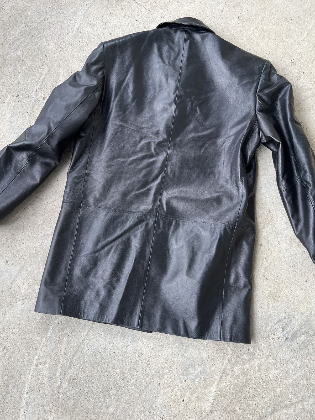 Vintage Vintage Till Kog Leather Jacket Size XL / US 12-14 / IT 48-50 - 7 Thumbnail