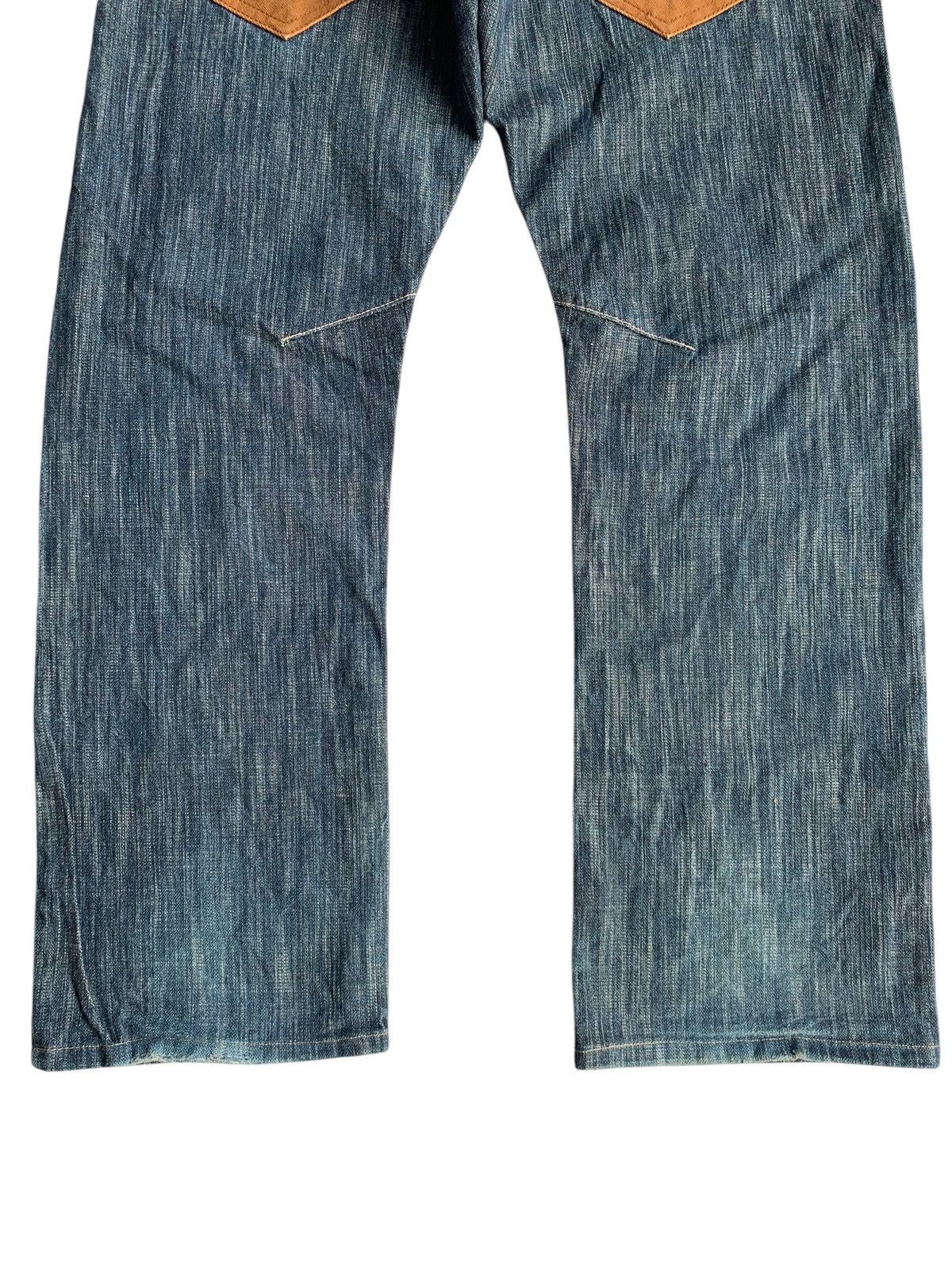 Kapital Concave Attempt Navajo Hippies Style Japanese Denim🌈🎌 Size US 32 / EU 48 - 6 Thumbnail