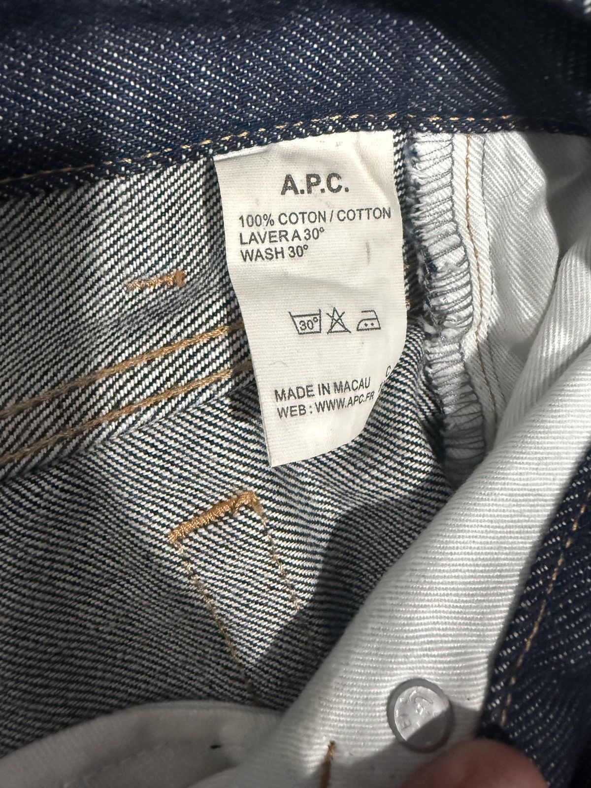 A.P.C. A.P.C Salvage Jeans Size US 32 / EU 48 - 4 Thumbnail