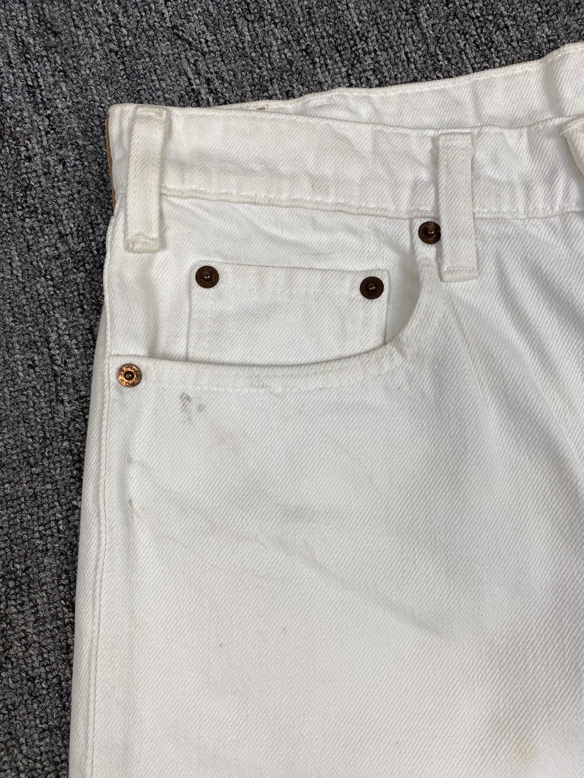 Levi's × Vintage Vintage Levis 503 white jean Size US 32 / EU 48 - 7 Thumbnail