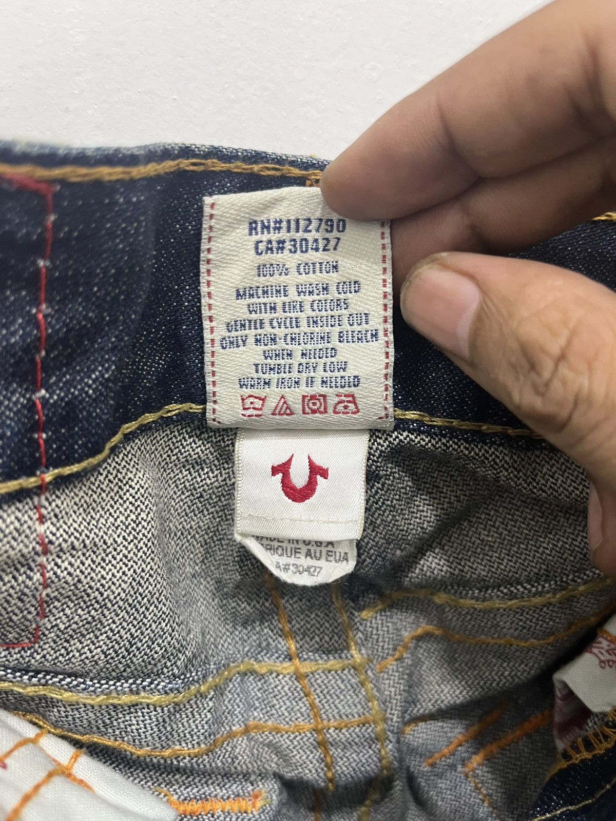 True Religion True Religion Blue Jeans Section Rainbow Joey Size US 34 / EU 50 - 7 Thumbnail