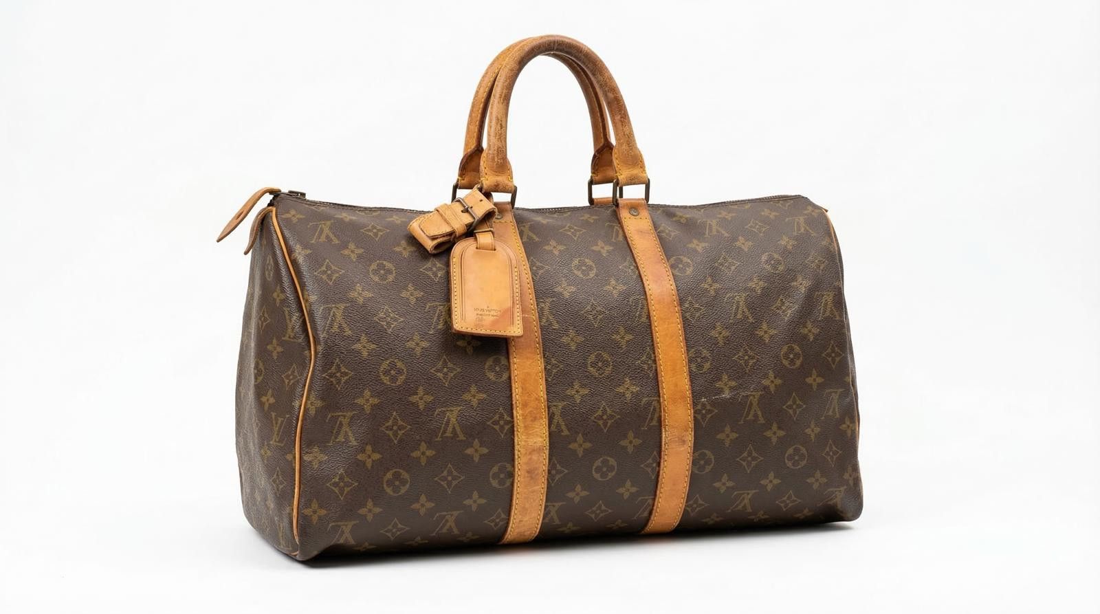 Louis Vuitton Louis Vuitton - Monogram Canvas Keepall 50 Travel Bag Size ONE SIZE - 1 Thumbnail