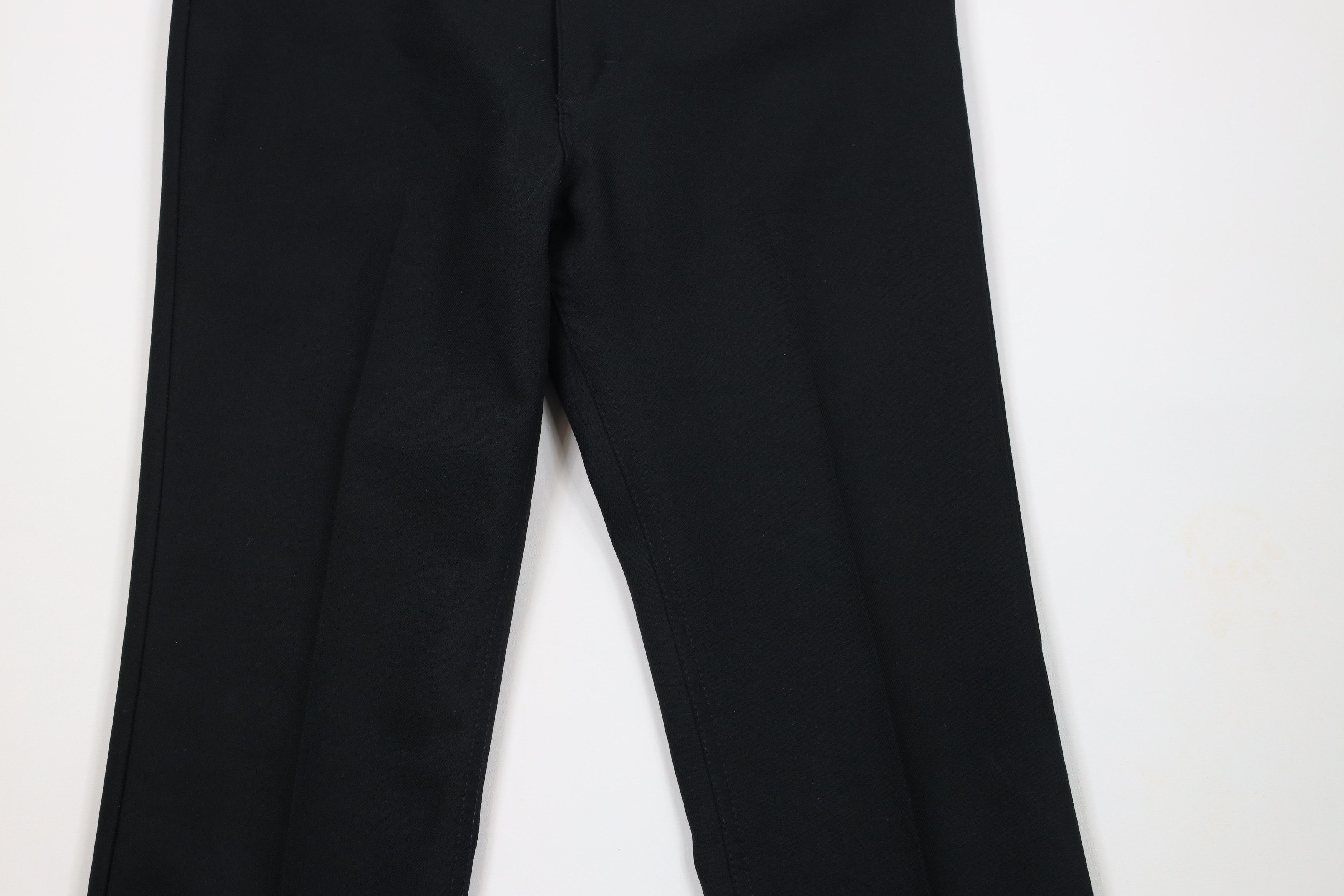 Vintage × Wrangler Vintage 90s Wrangler Leg Knit Chino Pants Trousers Black USA Size US 36 / EU 52 - 3 Thumbnail