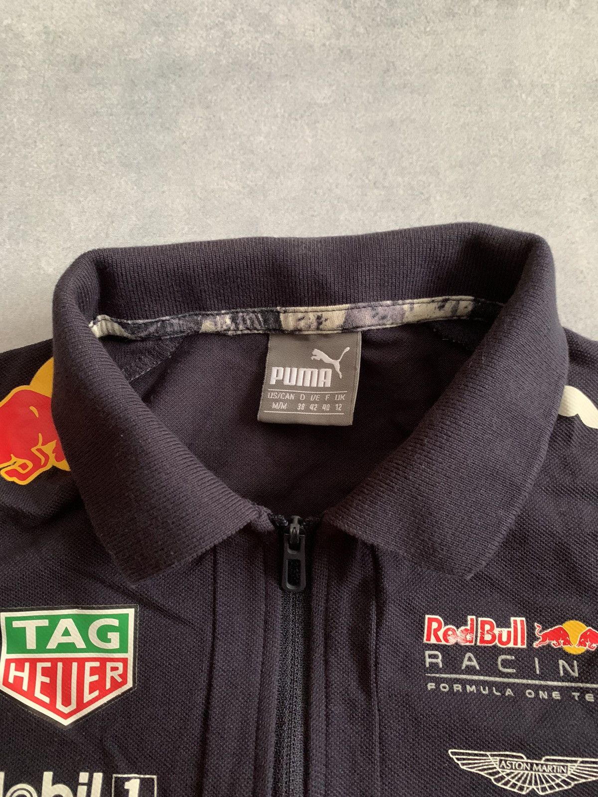 Puma × Red Bull Puma Women’s Red Bull F1 Racing Aston Martin Polo Shirt Size M / US 6-8 / IT 42-44 - 5 Thumbnail