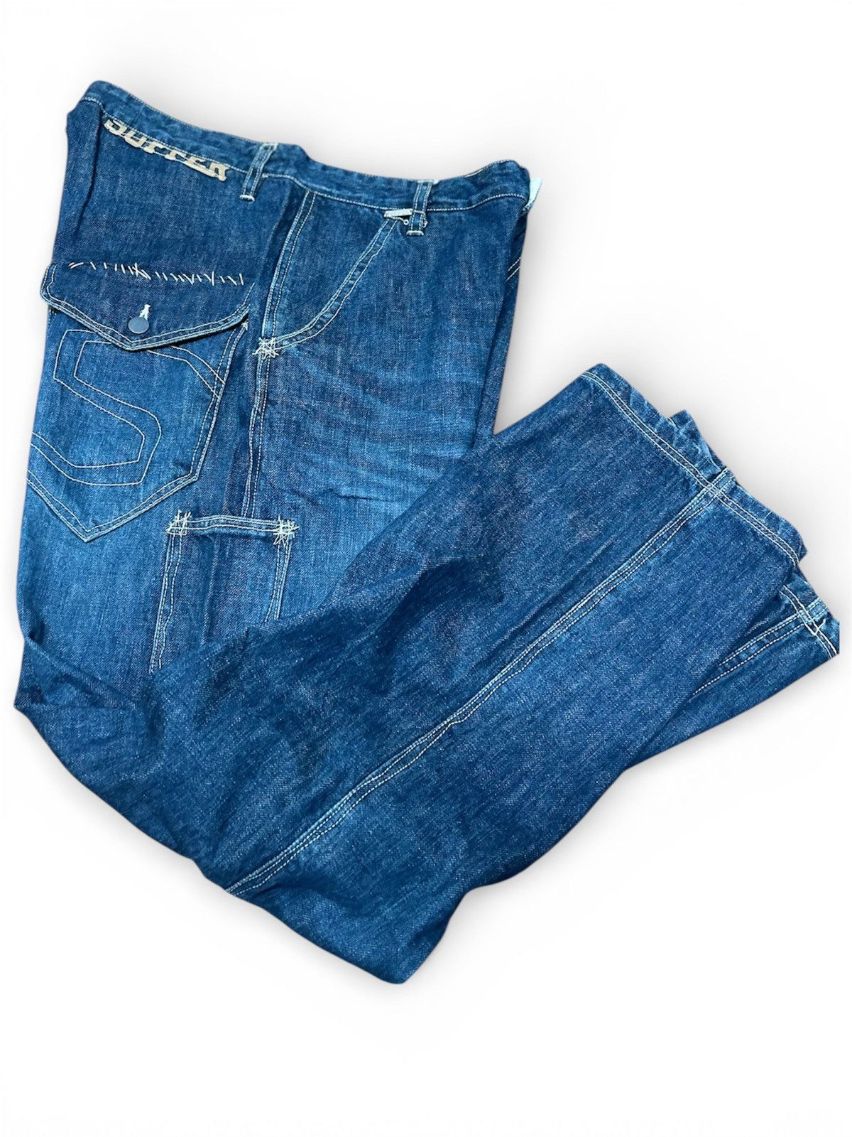 Other Made in Japan Suffer Minded & Co Denim Jeans Rare Design Size US 34 / EU 50 - 1 Thumbnail