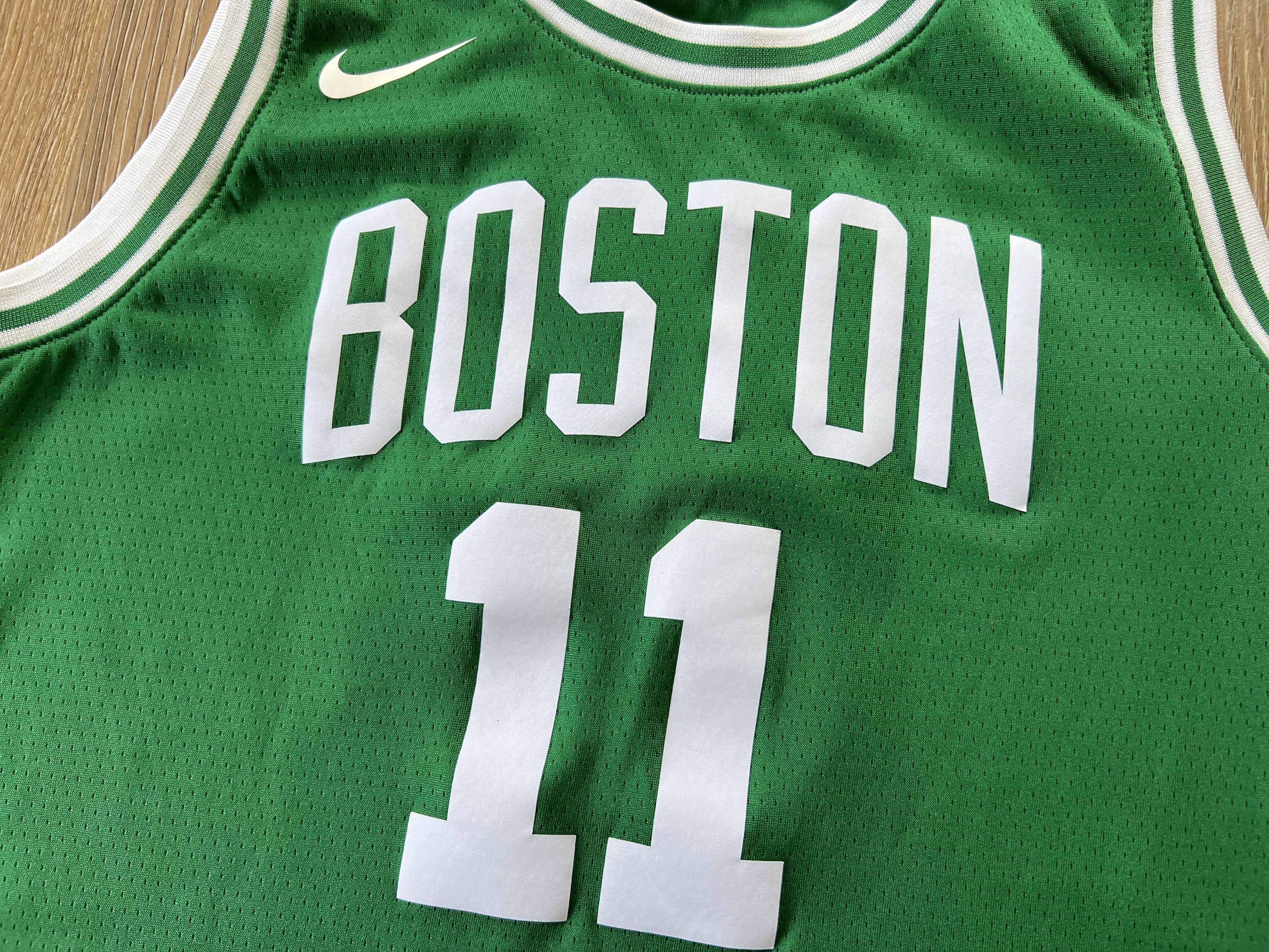NBA × Nike × Vintage Nike Vintage Boston Celtics Kyrie Irving #11 Jersey Size US L / EU 52-54 / 3 - 3 Thumbnail