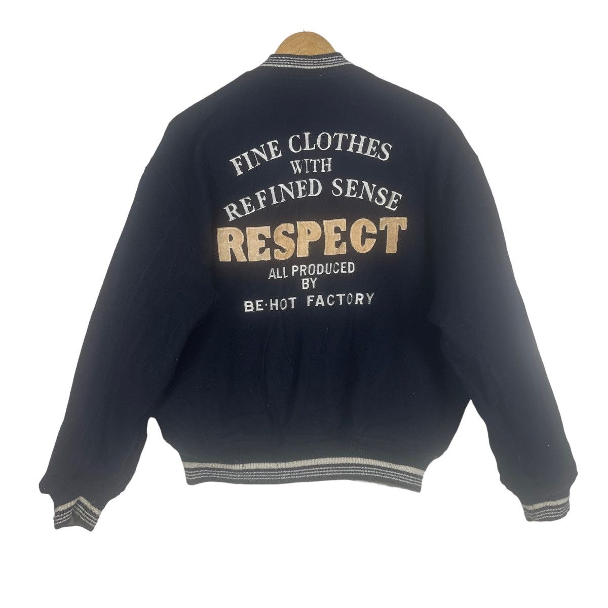 Japanese Brand JAPANASE!! Be-Hot Factory Reversible Varsity Jacket Size US M / EU 48-50 / 2 - 3 Thumbnail