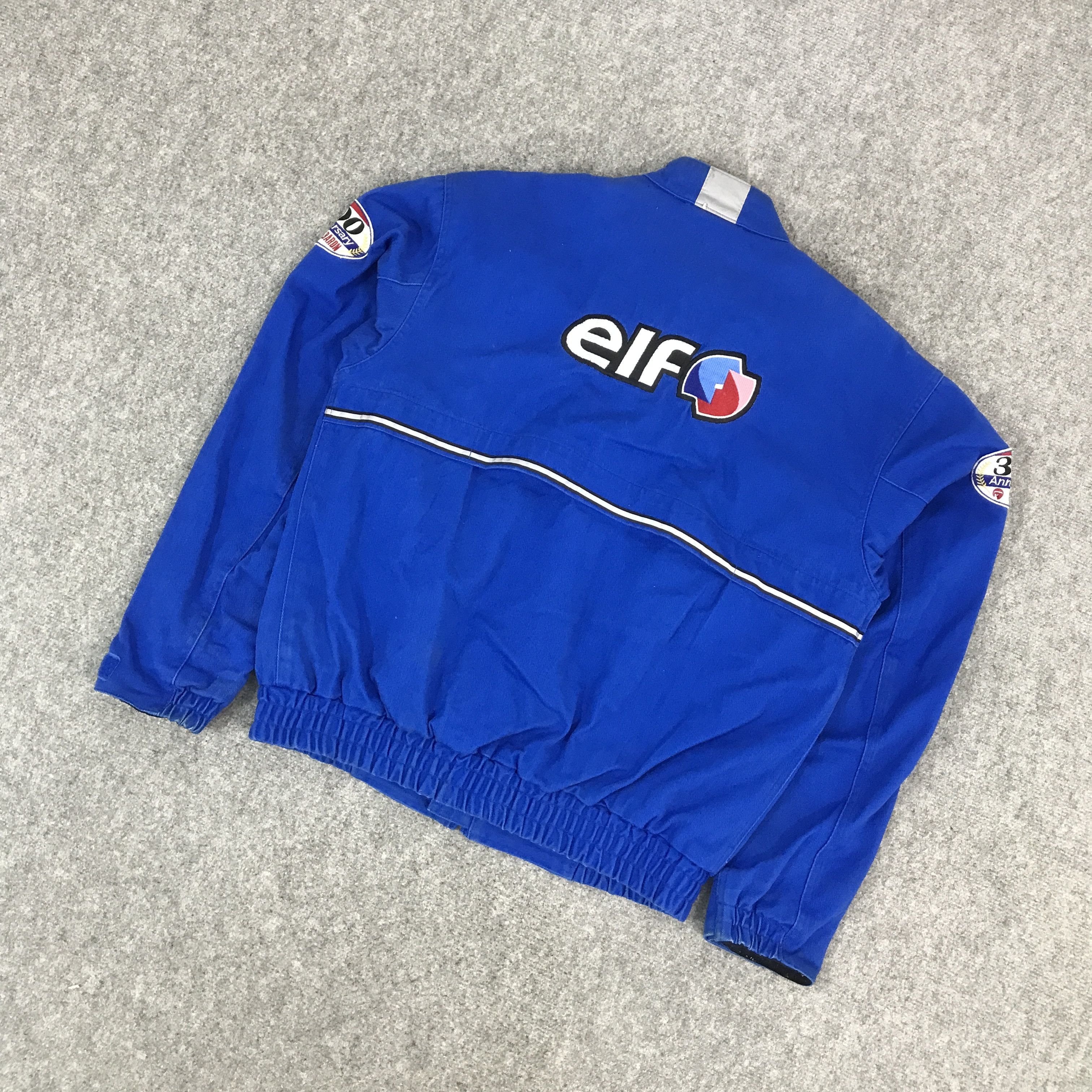 Gear for Sports × Japanese Brand VTG EIF RACING BLUE BOMBER JACKET Size US L / EU 52-54 / 3 - 6 Thumbnail