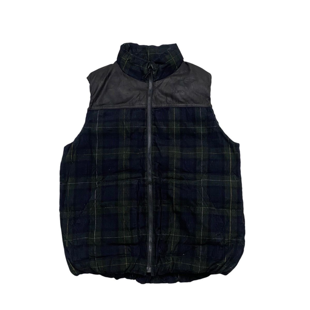 If Six Was Nine × Japanese Brand × Uniqlo Uniqlo Puffer corduroy vest Size US M / EU 48-50 / 2 - 1 Thumbnail