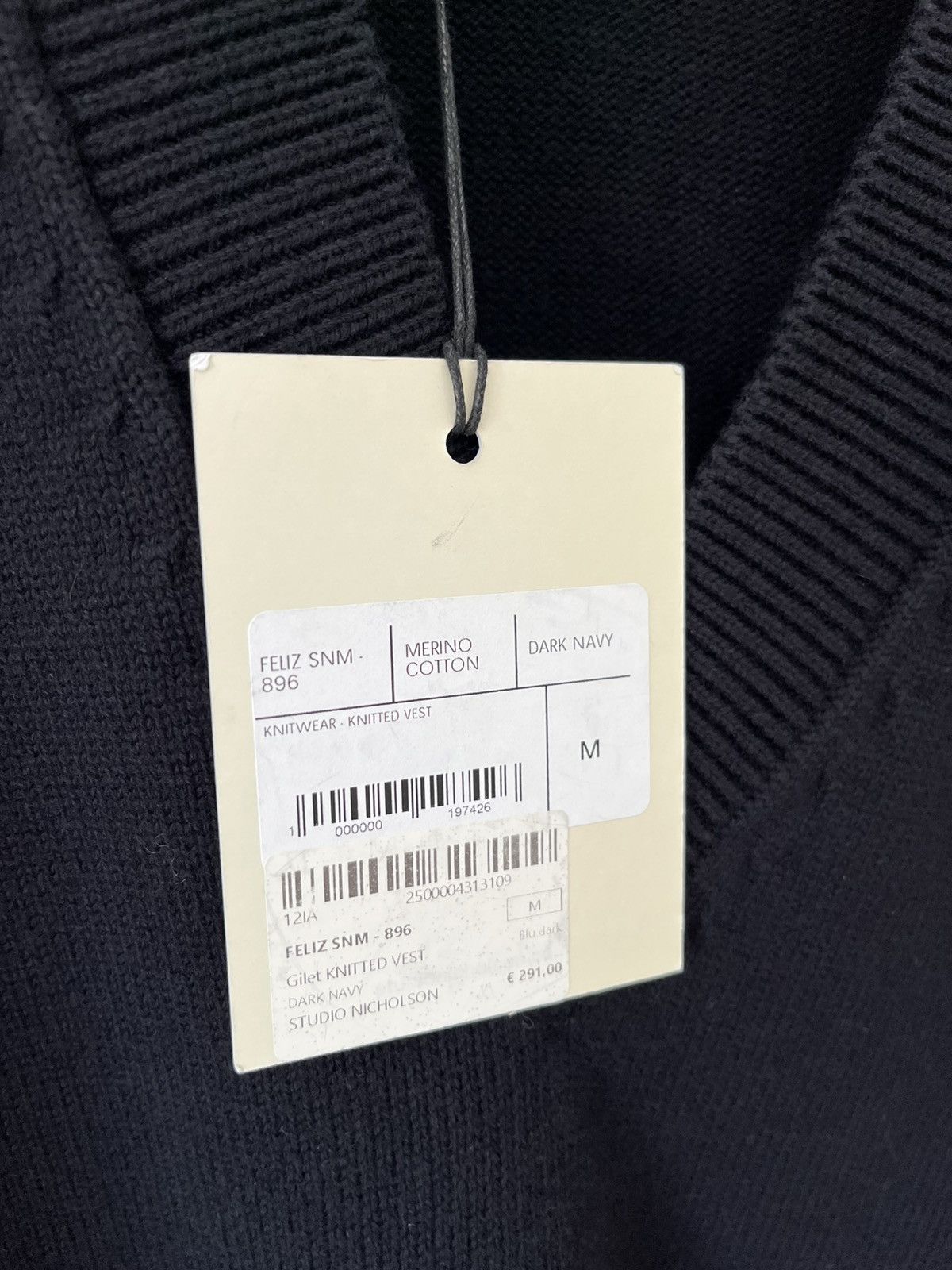STUDIO NICHOLSON knitted vest