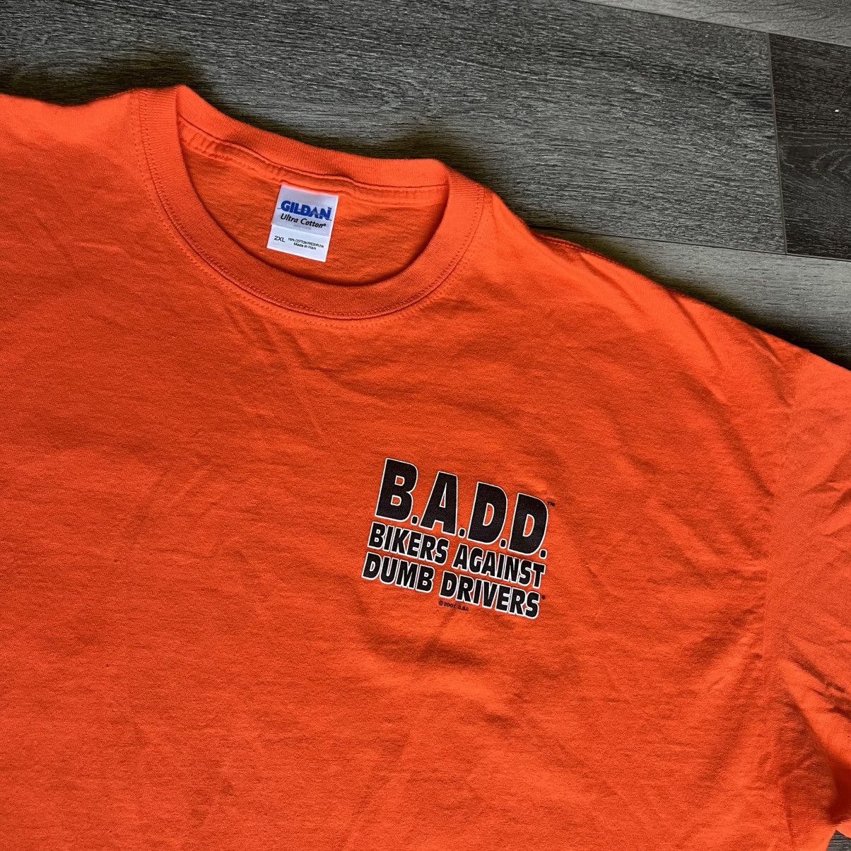 Vintage Vintage 2000s BADD Can You See Me Now Asshole Parody T Shirt Size US XXL / EU 58 / 5 - 5 Thumbnail