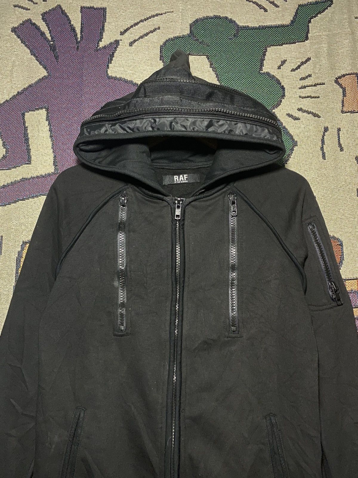 Raf by Raf Simons Raf Simons RAF Alien Multi Zipper Vintage Rare Designer Size US L / EU 52-54 / 3 - 2 Thumbnail