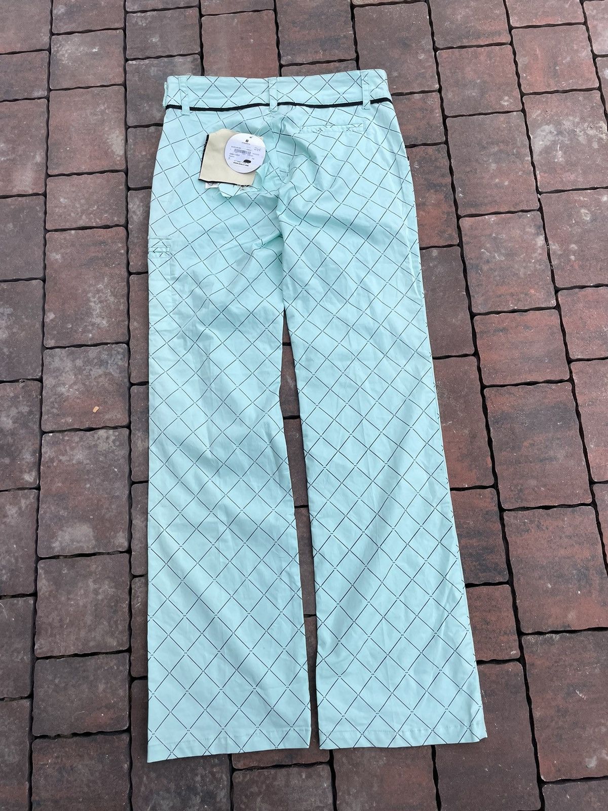 Oakley × Vintage Vintage Oakley Y2K Monogram Sample Wide Leg Pants Size 30" / US 8 / IT 44 - 3 Thumbnail