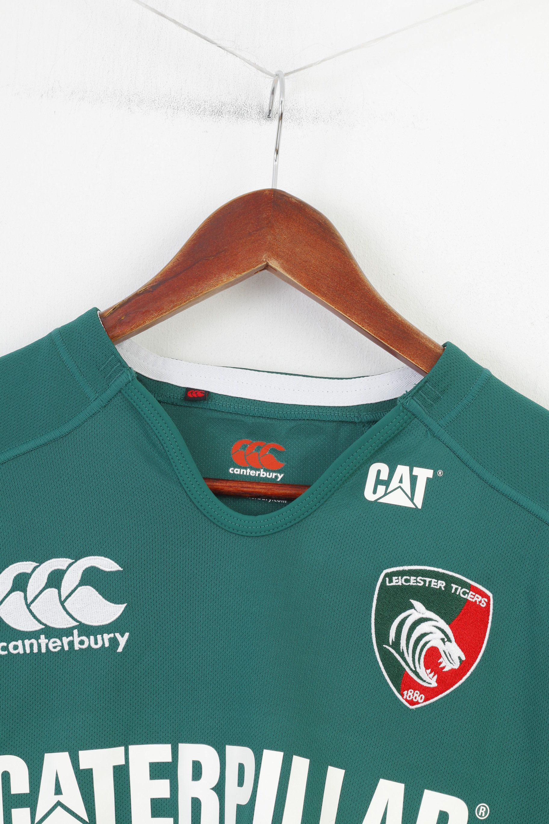 Vintage Canterbury Men M T-Shirt Green Sport Training Vintage 10647 Size US M / EU 48-50 / 2 - 2 Thumbnail
