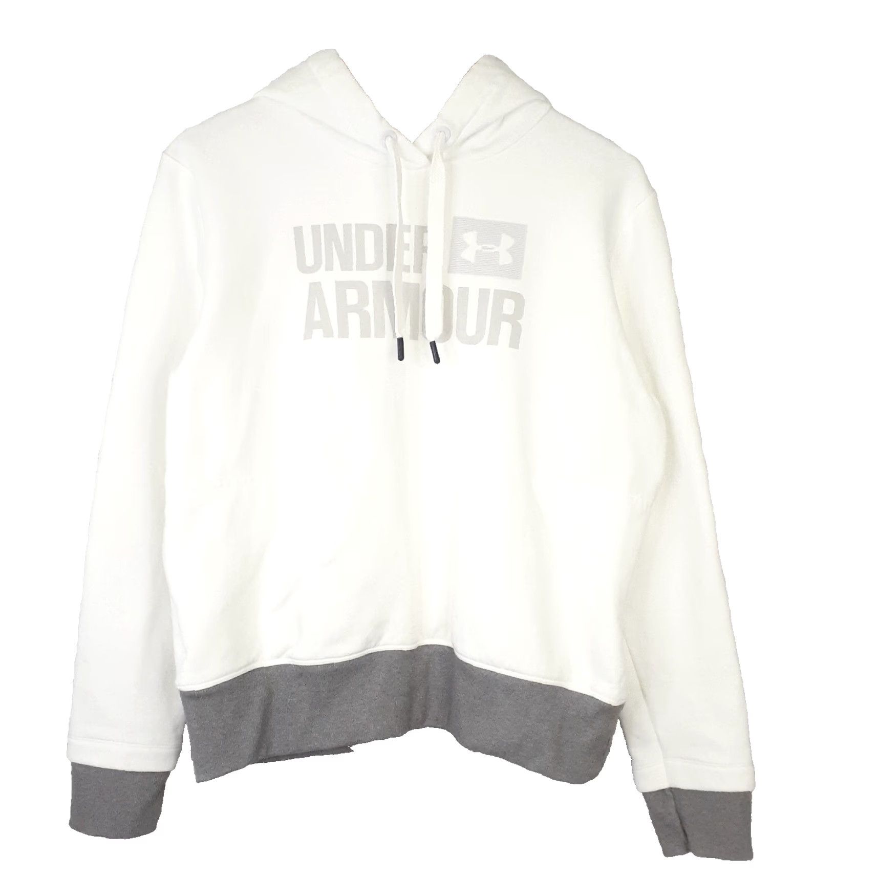 Under Armour Under Armour Hoodie Pullover Spellout Medium White Pockets Women M Size M / US 6-8 / IT 42-44 - 2 Thumbnail
