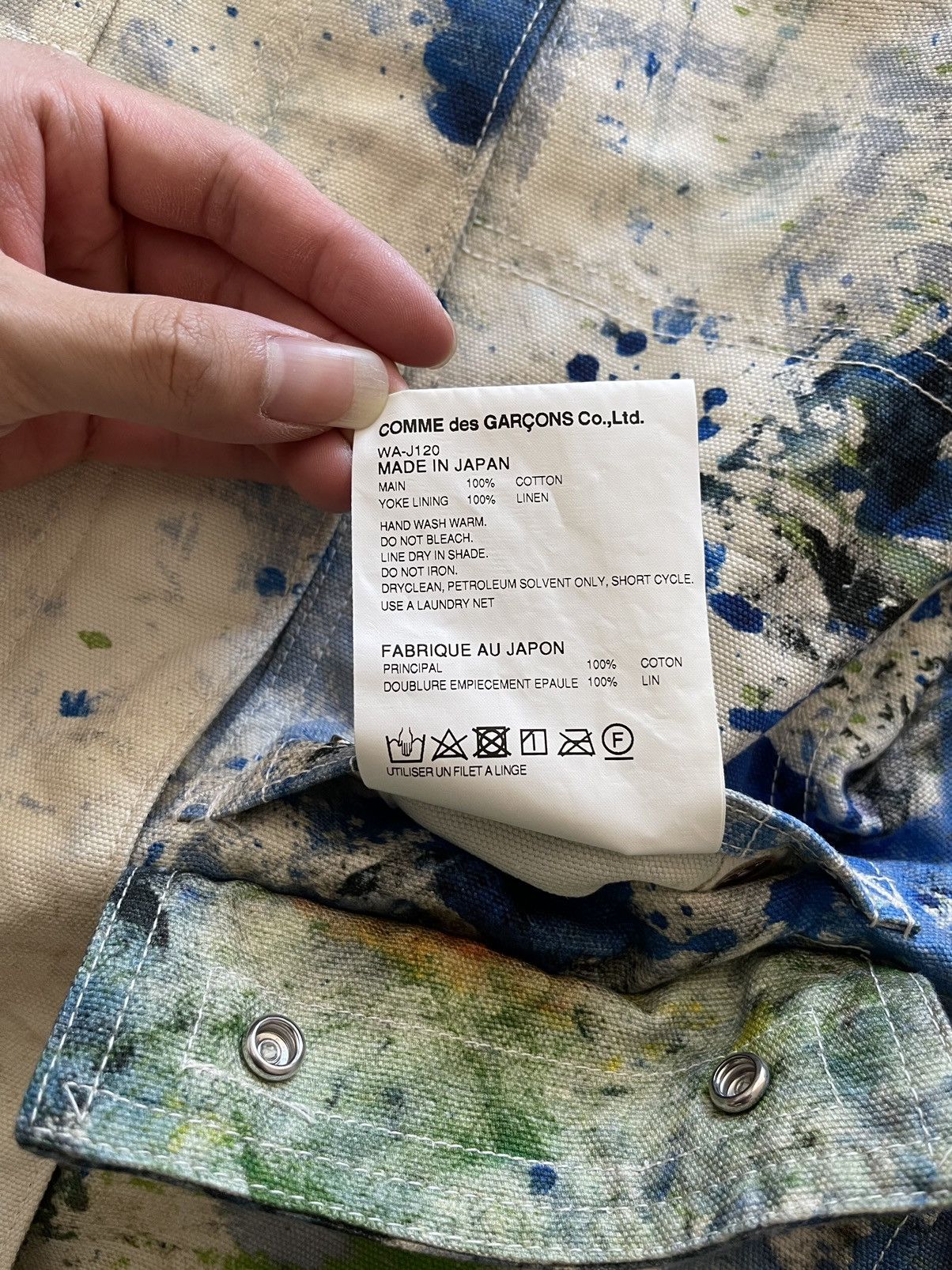 Carhartt × Junya Watanabe Junya Watanabe x Carhartt Painting Chore Jacket Size US L / EU 52-54 / 3 - 5 Thumbnail