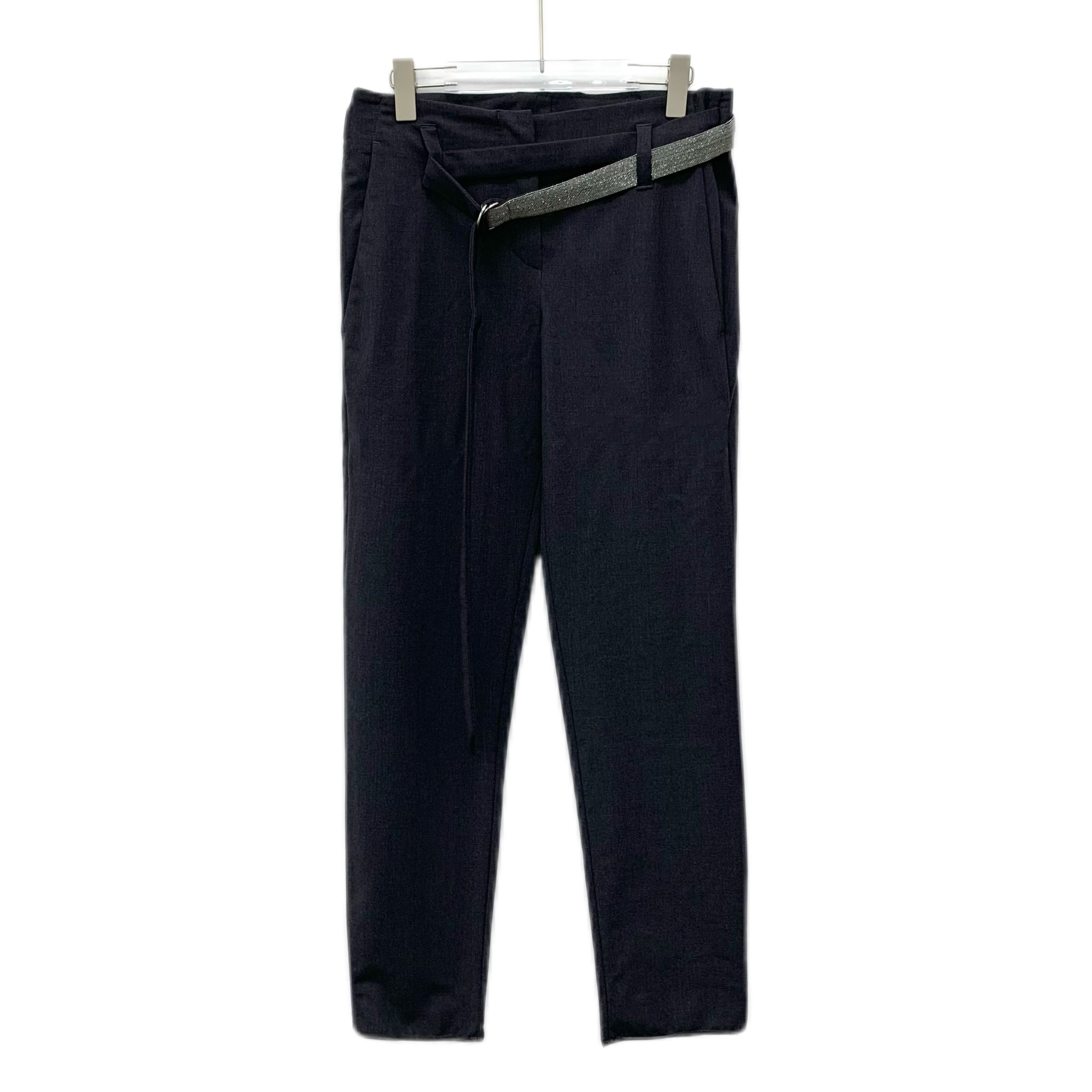 Brunello Cucinelli Brunello Cucinelli Black Wool Casual Trousers (Size M) Size 27" / US 4 / IT 40 - 1 Thumbnail