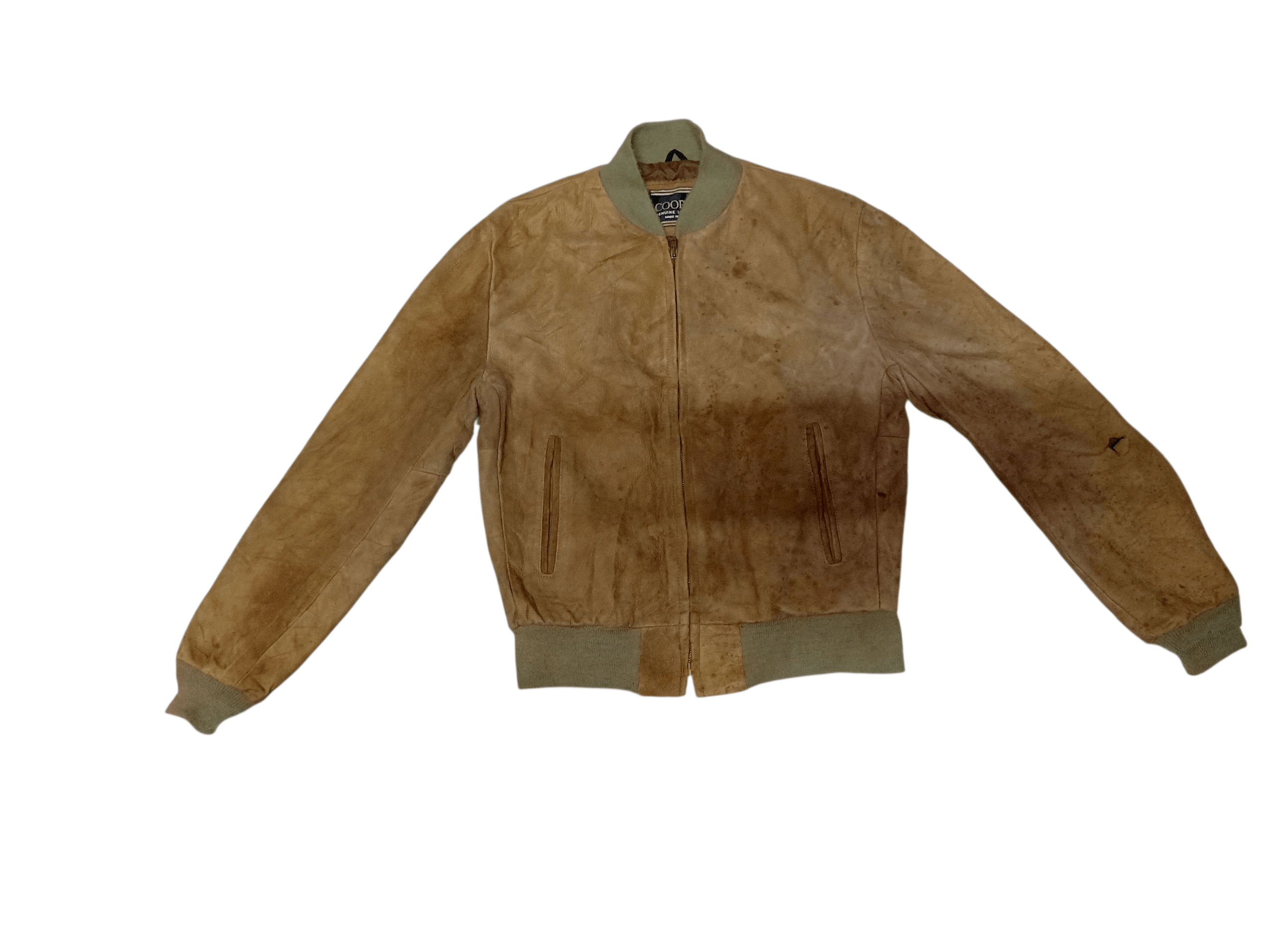 Cooper 🌟Vintage 80s Cooper Leather Jacket Men 🌟 Size US M / EU 48-50 / 2 - 2 Thumbnail