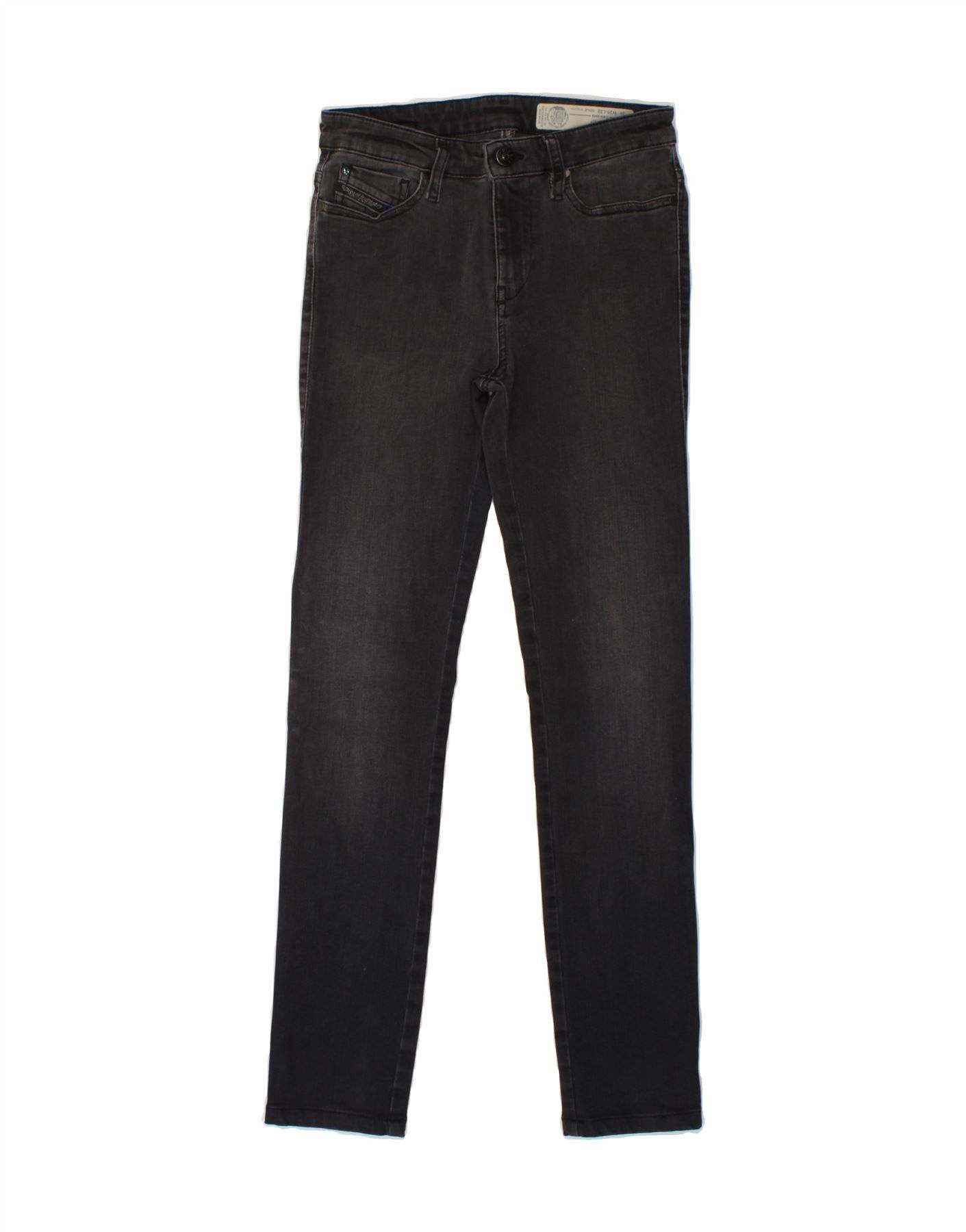Diesel Womens Skinzee Regular Fit Super Slim Skinny Jeans W26 L27 G Size 42" / US 20 - 1 Thumbnail