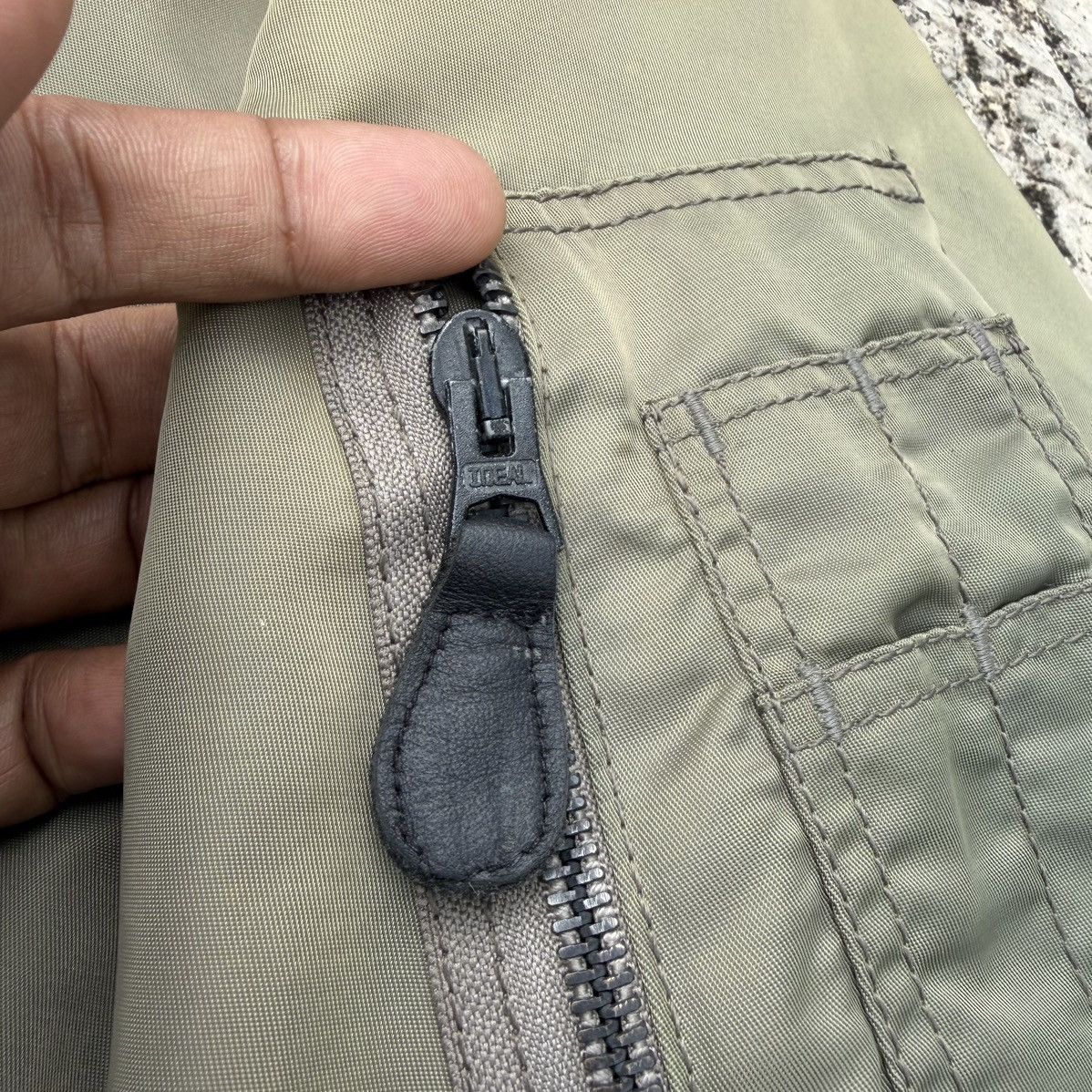 Avirex VTG MA-1 Flight Jacket Art Sabre Ace Korea Japan Bomber Size US L / EU 52-54 / 3 - 19 Thumbnail
