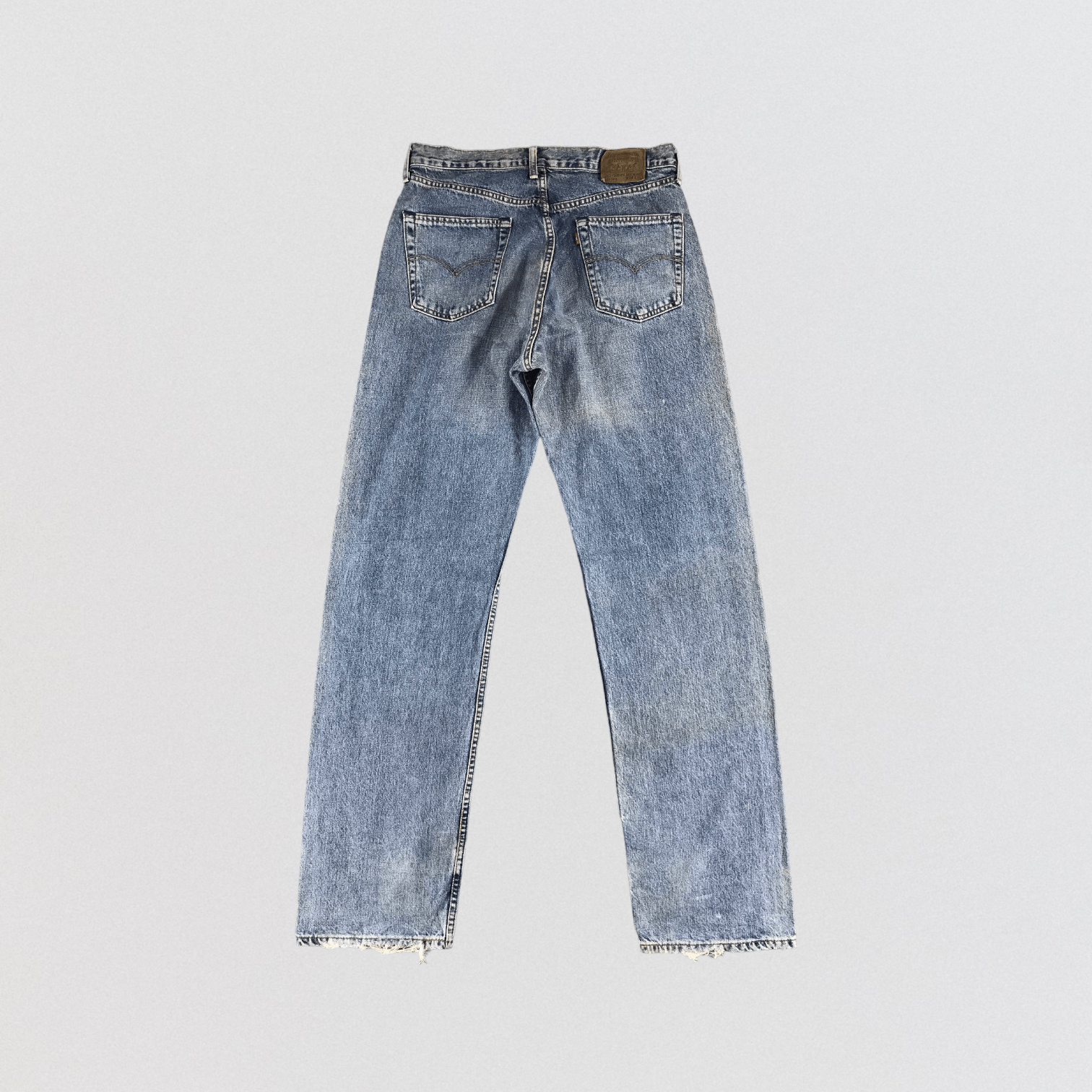 Levi's 90s Vintage Levis 504 Jeans-JM106 Size US 34 / EU 50 - 3 Thumbnail
