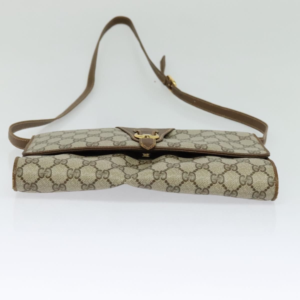 Gucci GUCCI GG Supreme Shoulder Bag Pvc Beige Gold 118 02 050 Size ONE SIZE - 9 Thumbnail