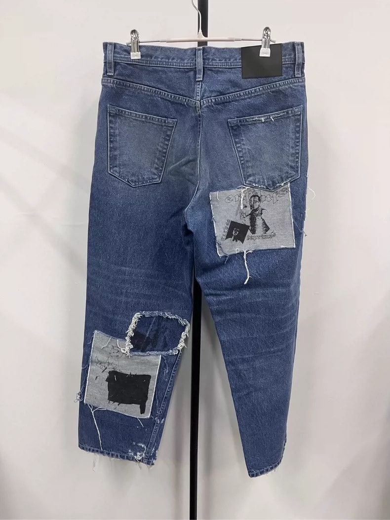 Enfants Riches Deprimes Enfants Riches Deprimes Patchwork Denim Pants-2506 Size US 31 - 2 Thumbnail