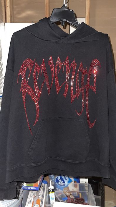 Revenge 2024 bejeweled hoodie