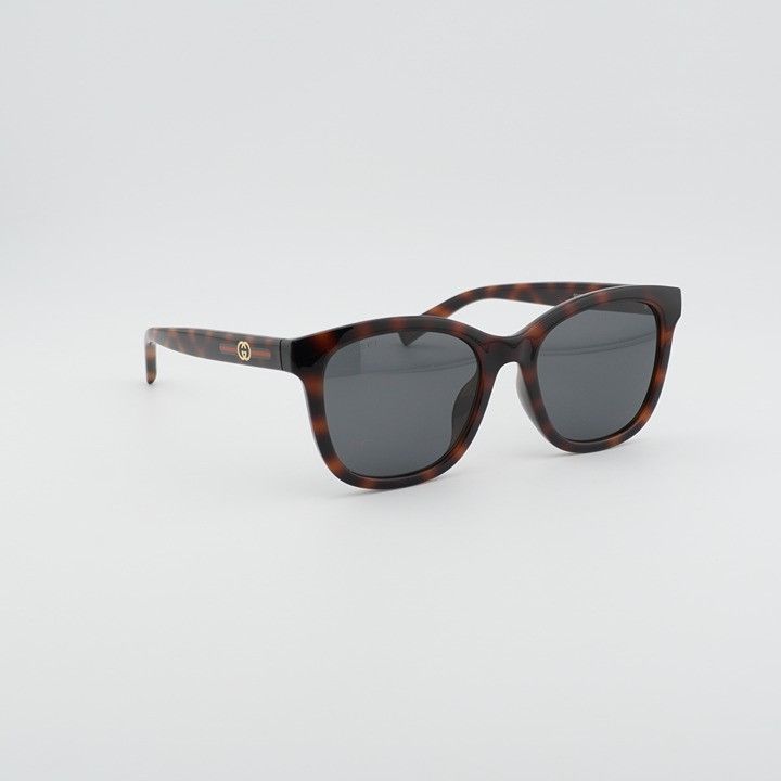 Gucci Gucci GG1984SK 002 Unisex Sunglasses Havana Square Frame Size ONE SIZE - 7 Thumbnail