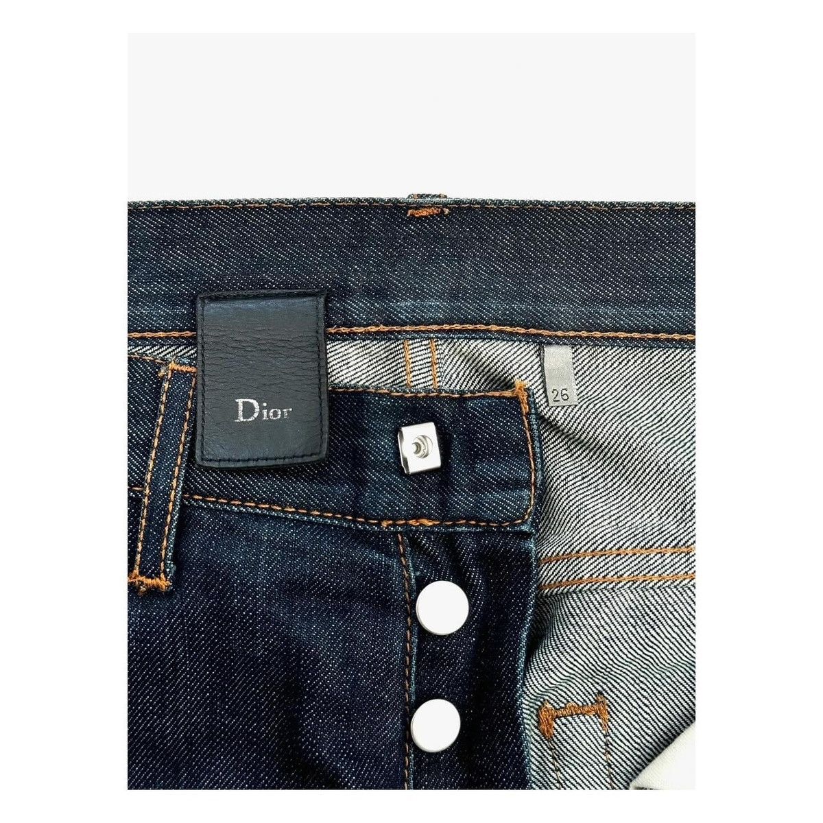Dior × Hedi Slimane Dior Homme Denim Pants Size US 30 / EU 46 - 4 Thumbnail