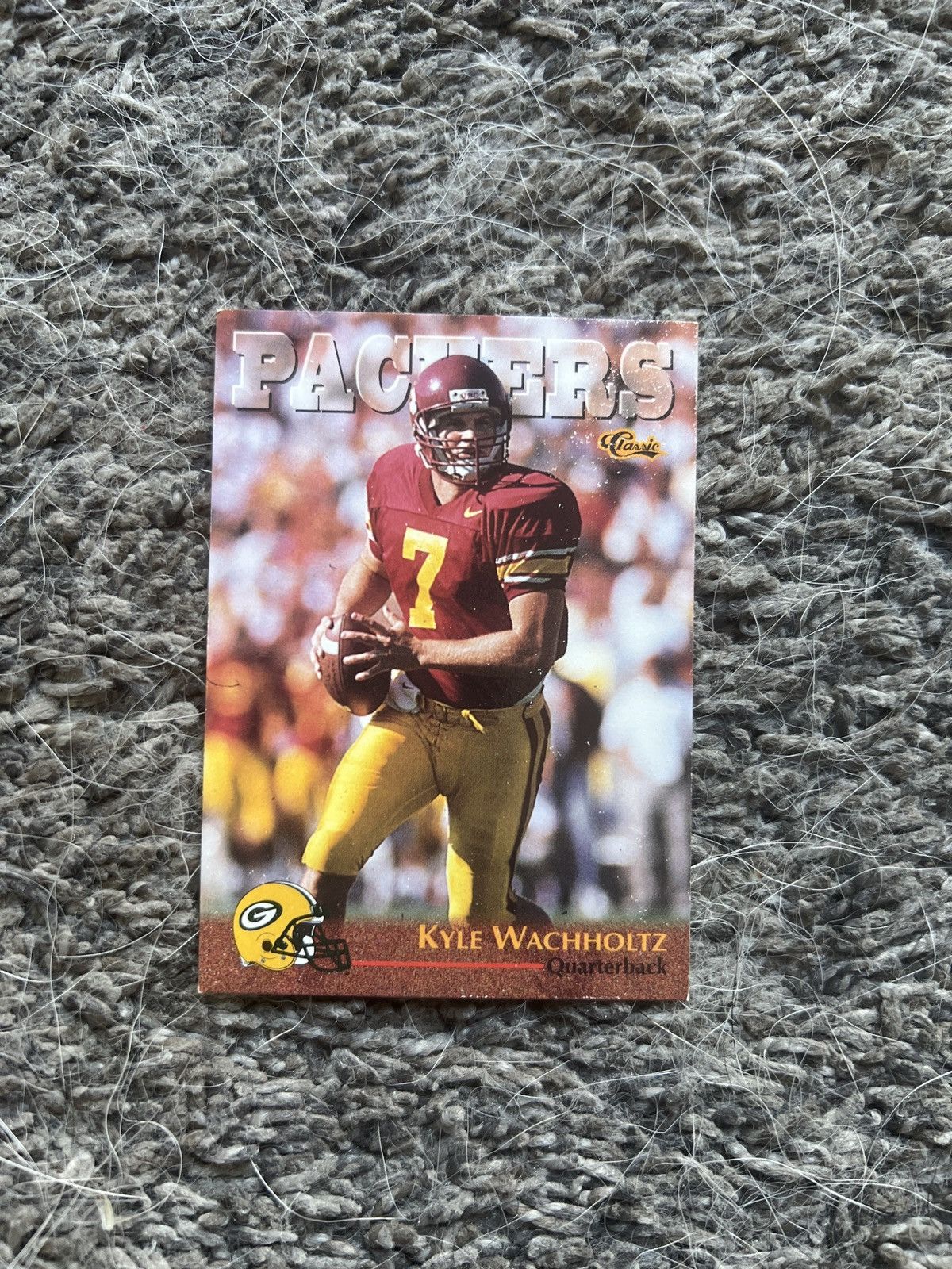 NFL 1996 Classic #57 Kyle Wachholtz Card Size ONE SIZE - 1 Thumbnail