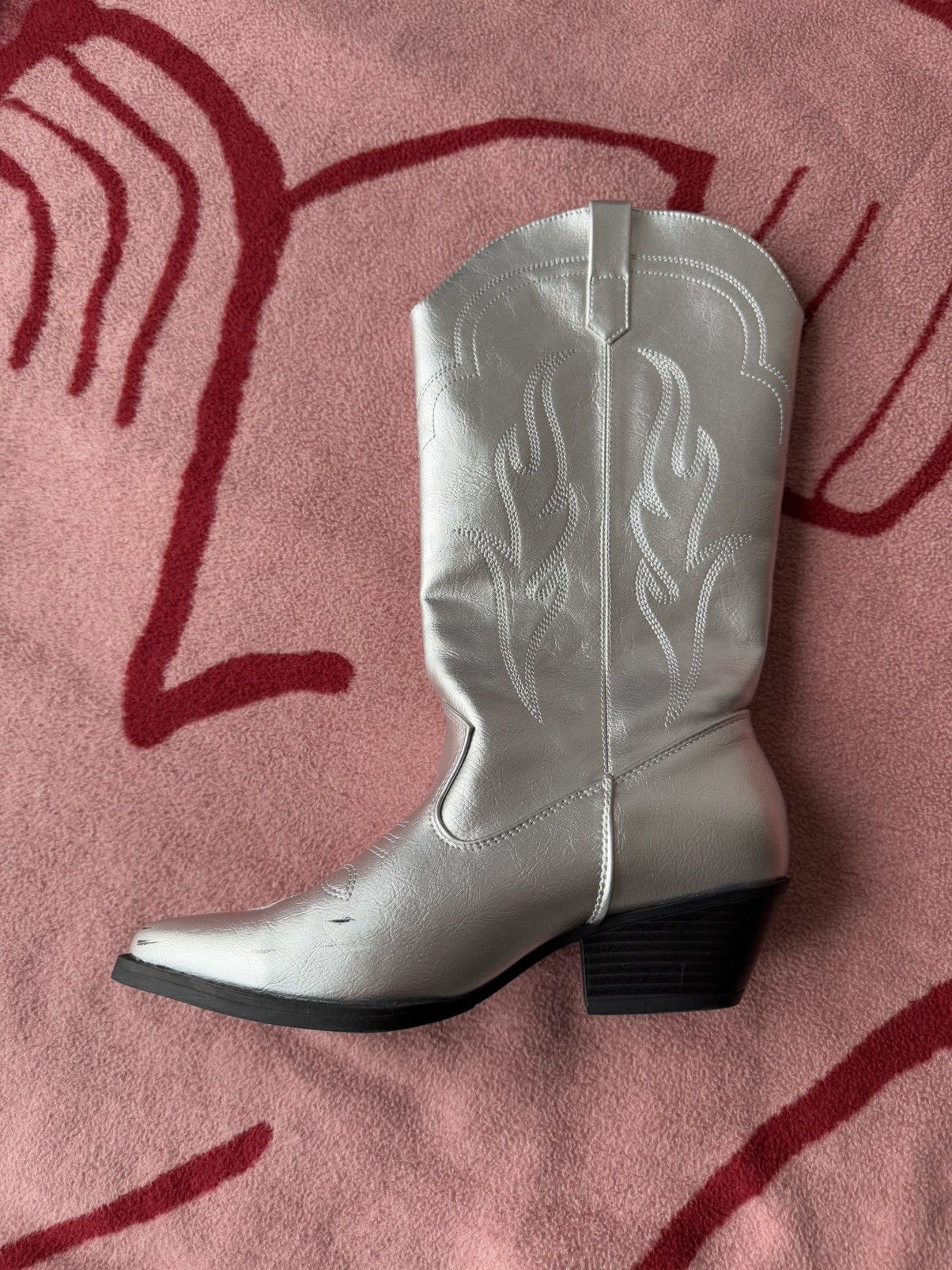 Cowboy Equipment × Vintage Vintage y2k Cowboy boots US8 western casual cowgirl retro 90s Size US 8 / IT 38 - 3 Thumbnail