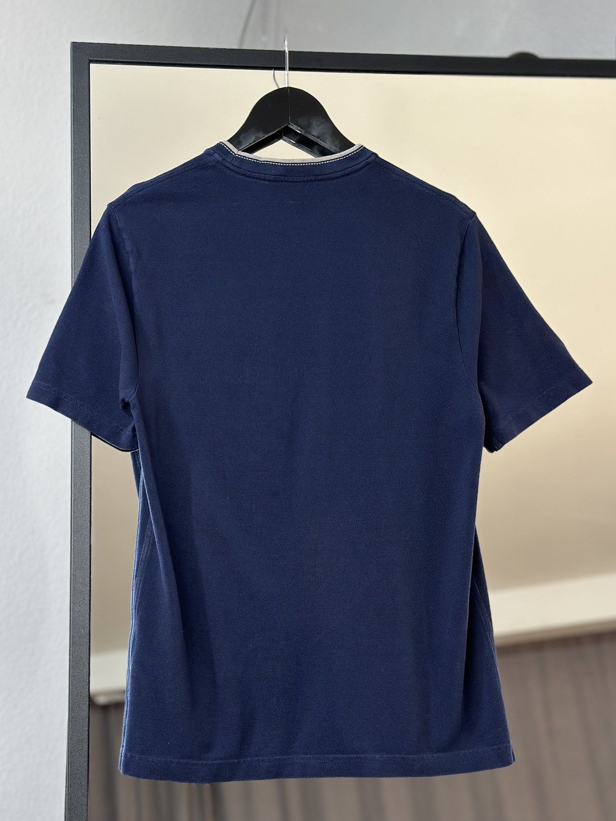 Hermes Hermes Paris Embroidered H Logo Cotton Pique Pocket Shirt Size US S / EU 44-46 / 1 - 10 Thumbnail