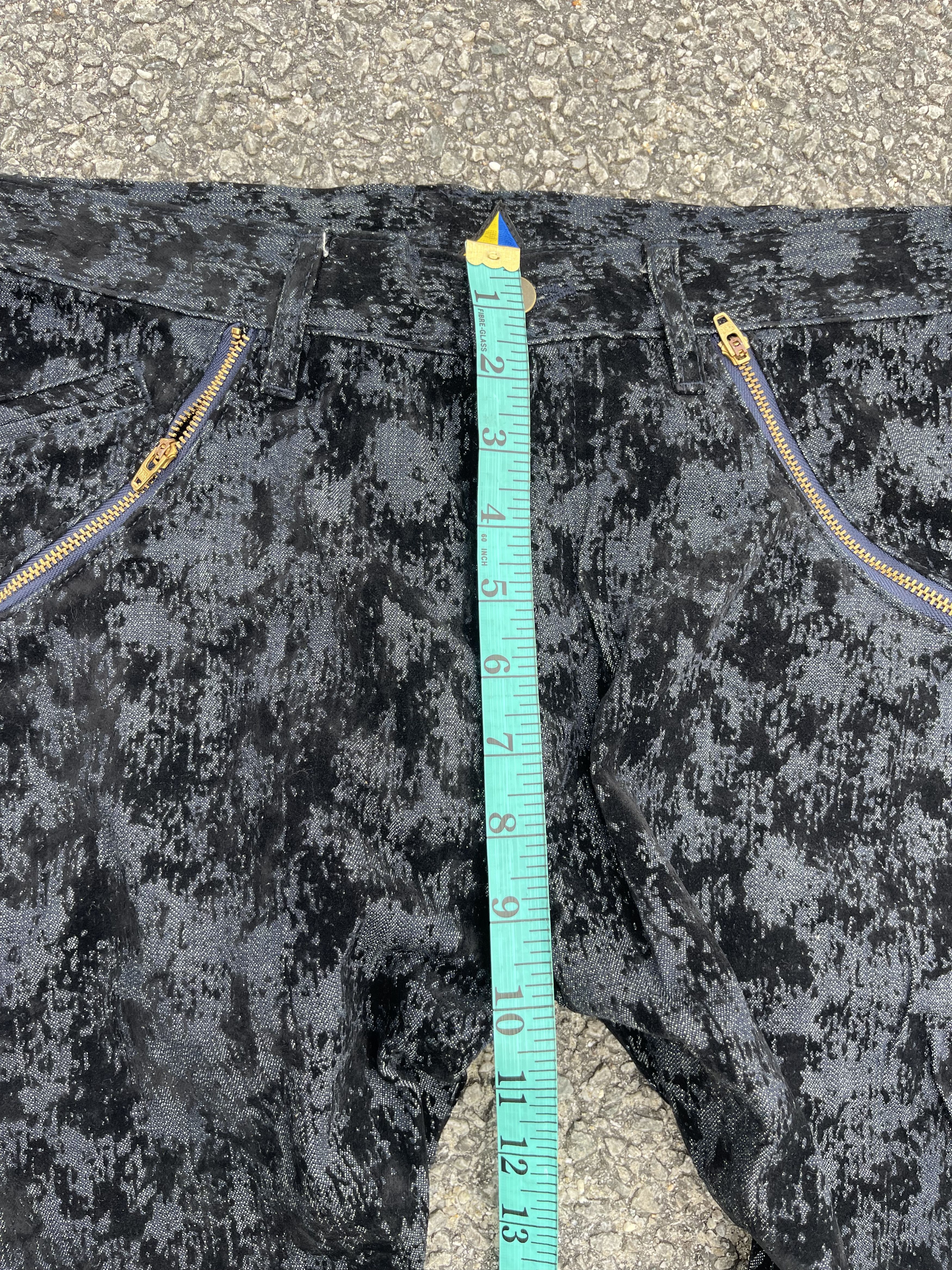 If Six Was Nine × Le Grande Bleu (L.G.B.) stof japanese brand long zipper Satin Project Rare Size US 32 / EU 48 - 9 Thumbnail
