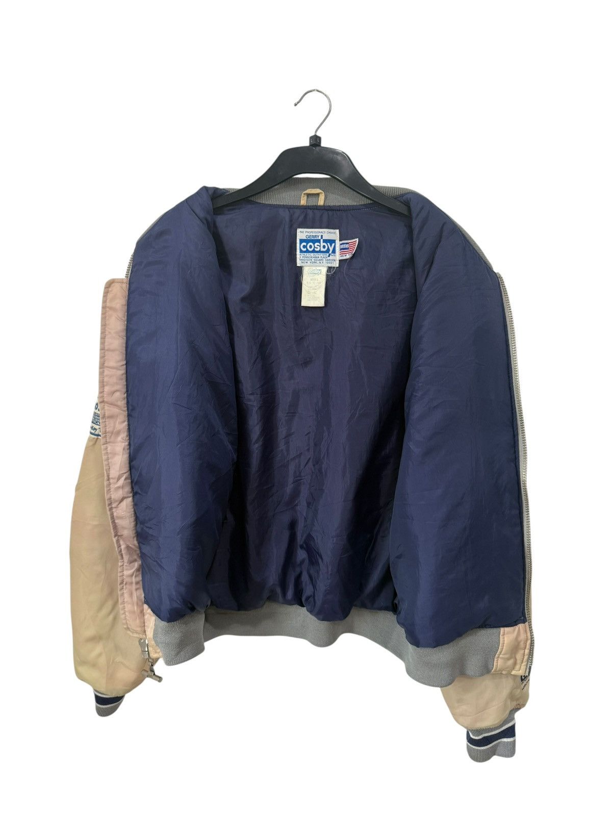 Vintage Vintage 80s Gerry Cosby Bomber Jacket Embroidered Design Size US L / EU 52-54 / 3 - 9 Thumbnail