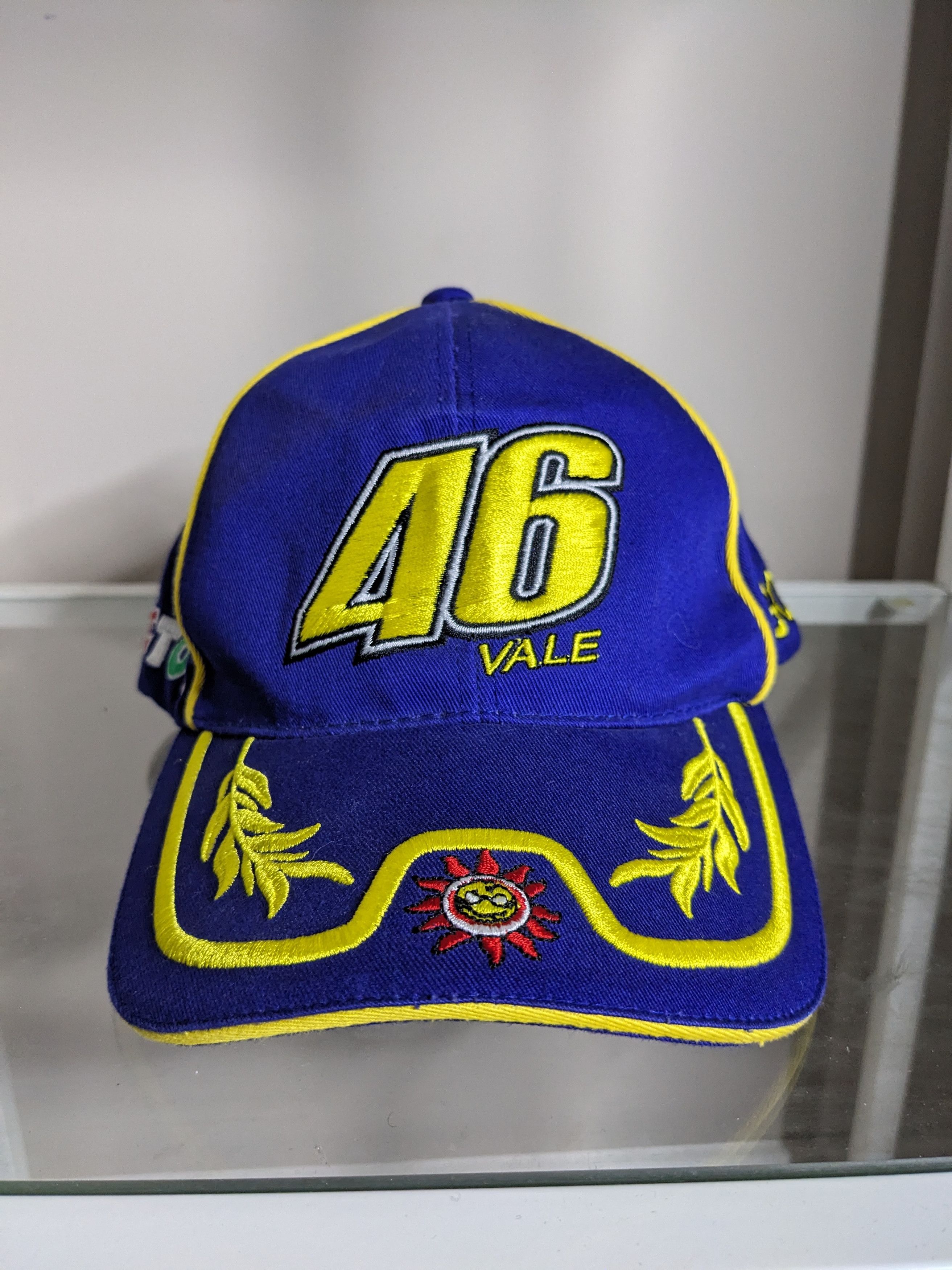 Other Valentino Rossi Sun and Moon Racing Cap The Doctor Hat Retro Size ONE SIZE - 2 Thumbnail