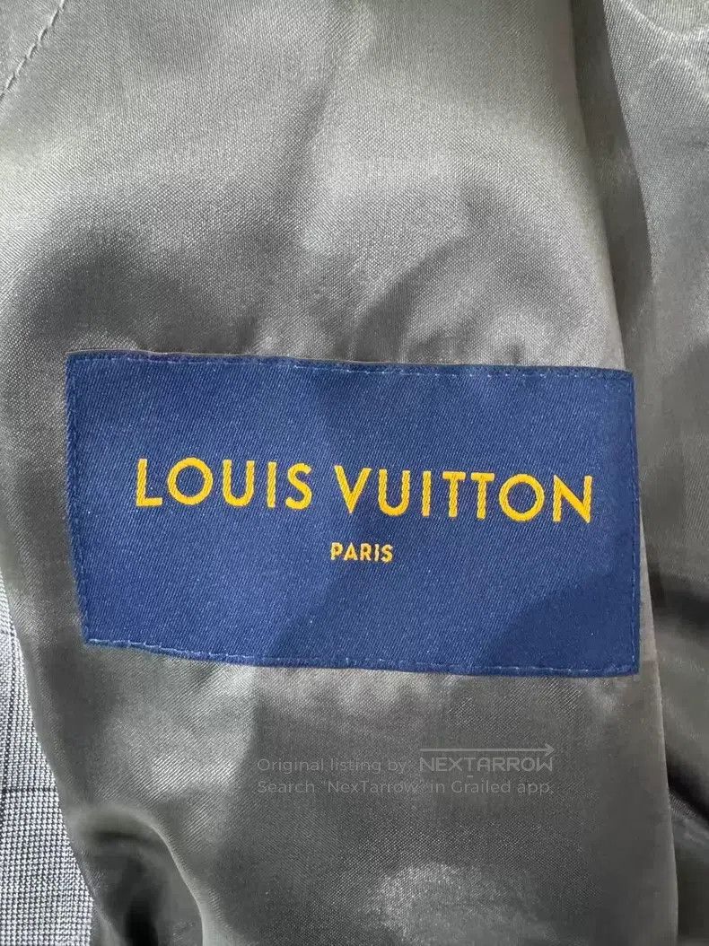 Louis Vuitton Louis Vuitton Grey and white checkerboard panel zip jacket Size US S / EU 44-46 / 1 - 3 Thumbnail