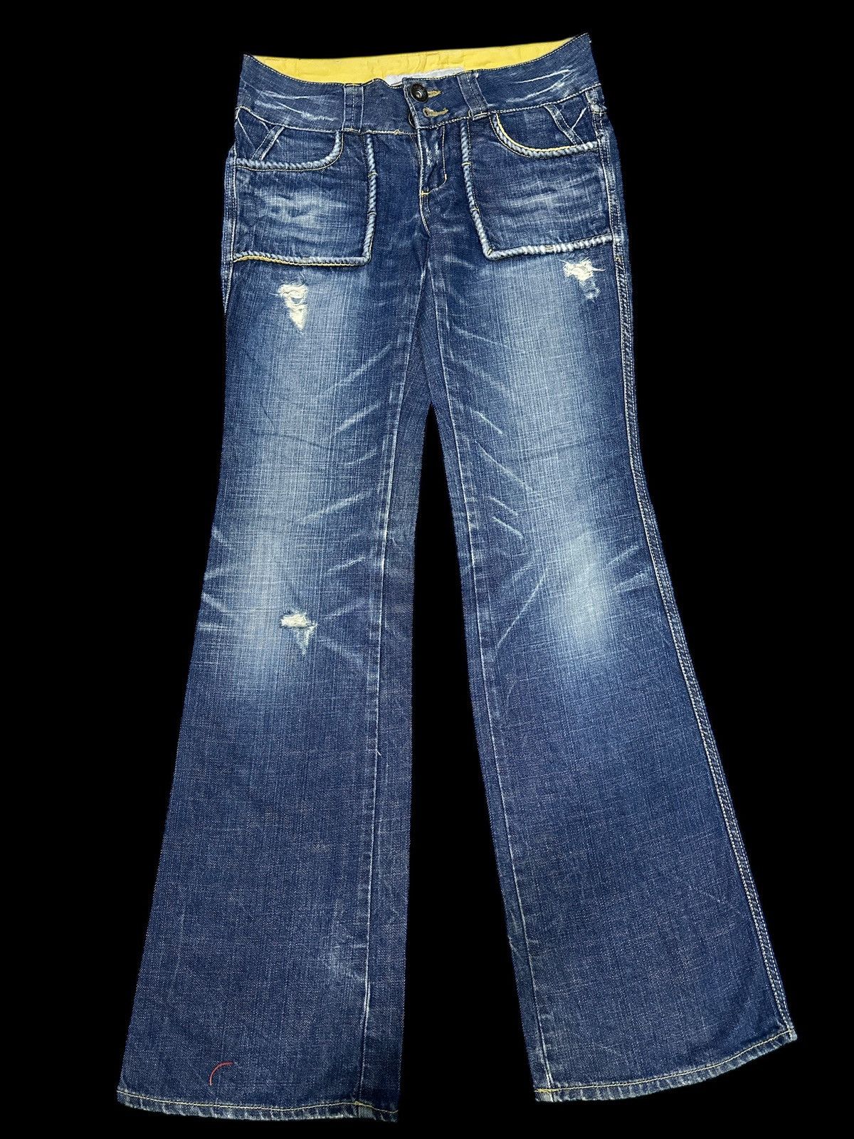 Japanese Brand Flare 💥 RedPeppers Denim Boot Cut 💥 Size US 31 - 1 Thumbnail