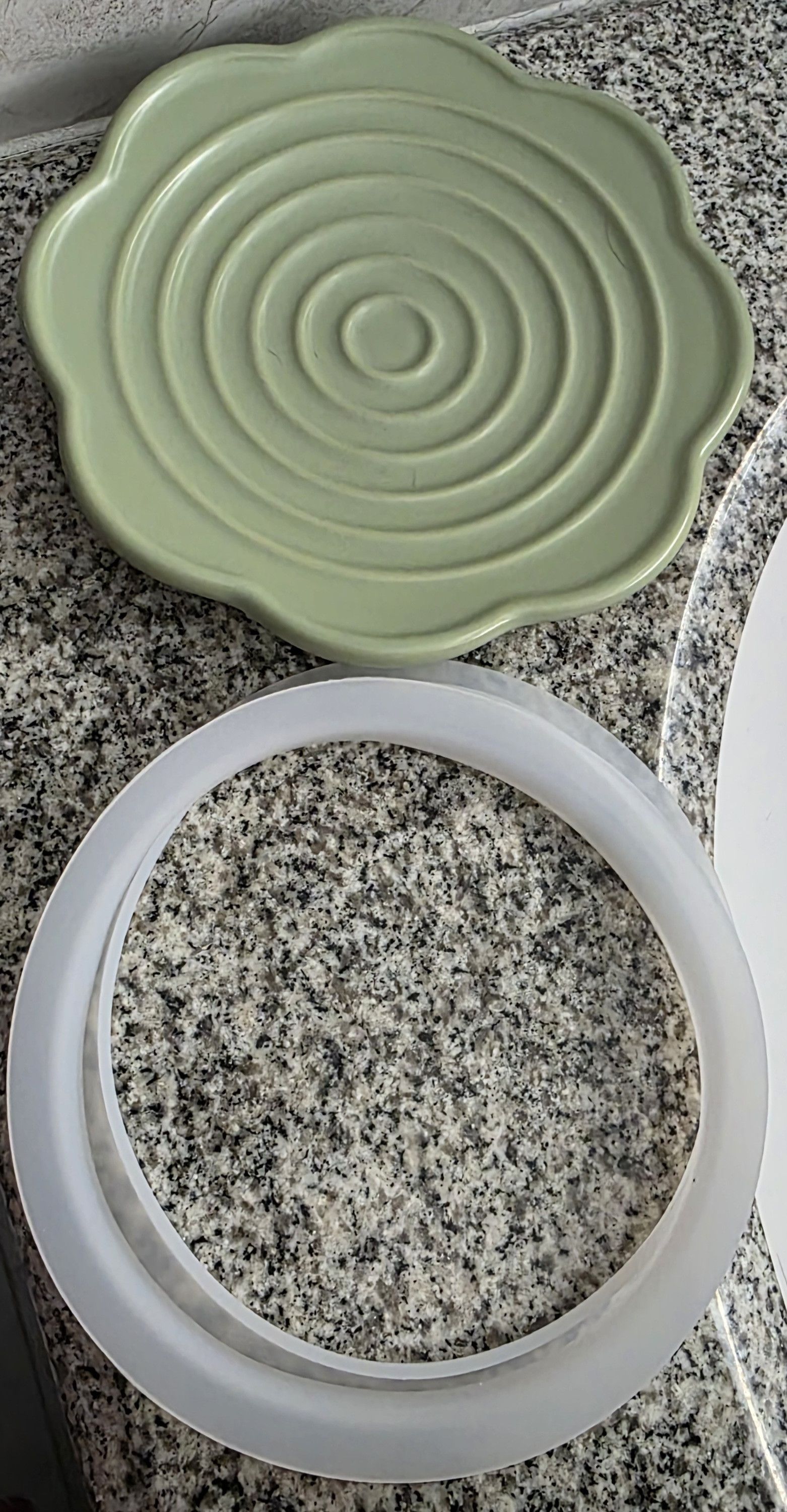 Unknown London New PETTOM 3-in-1 Ceramic Cat Pet Bowls 350ml Green Size ONE SIZE - 5 Thumbnail